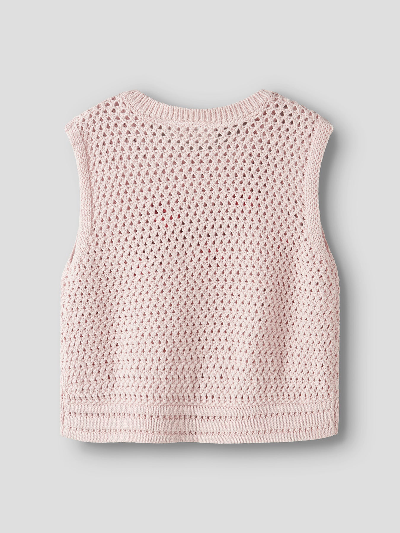Kids' Knit Vest Pink