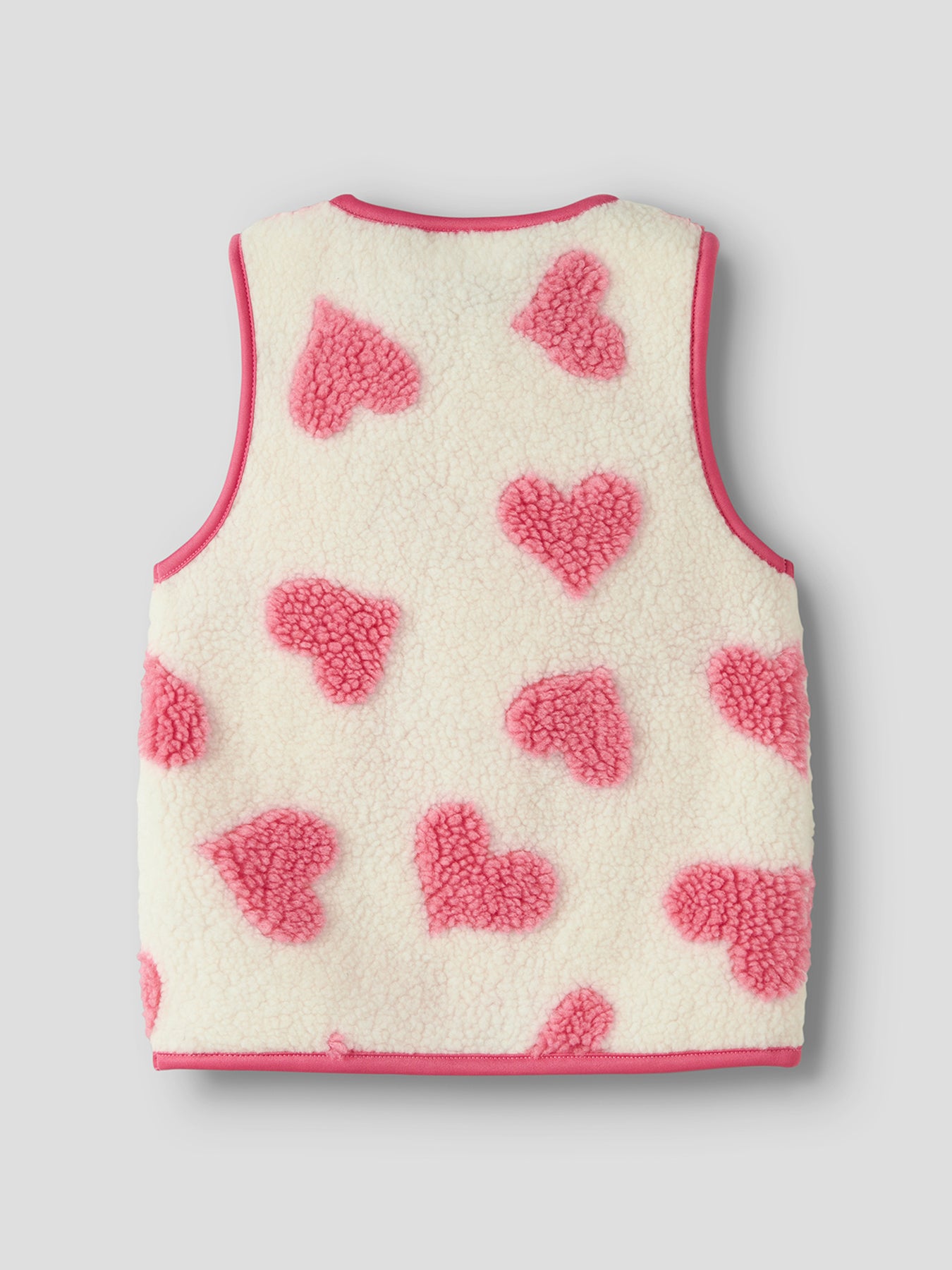 Kids' Teddy Vest Cream