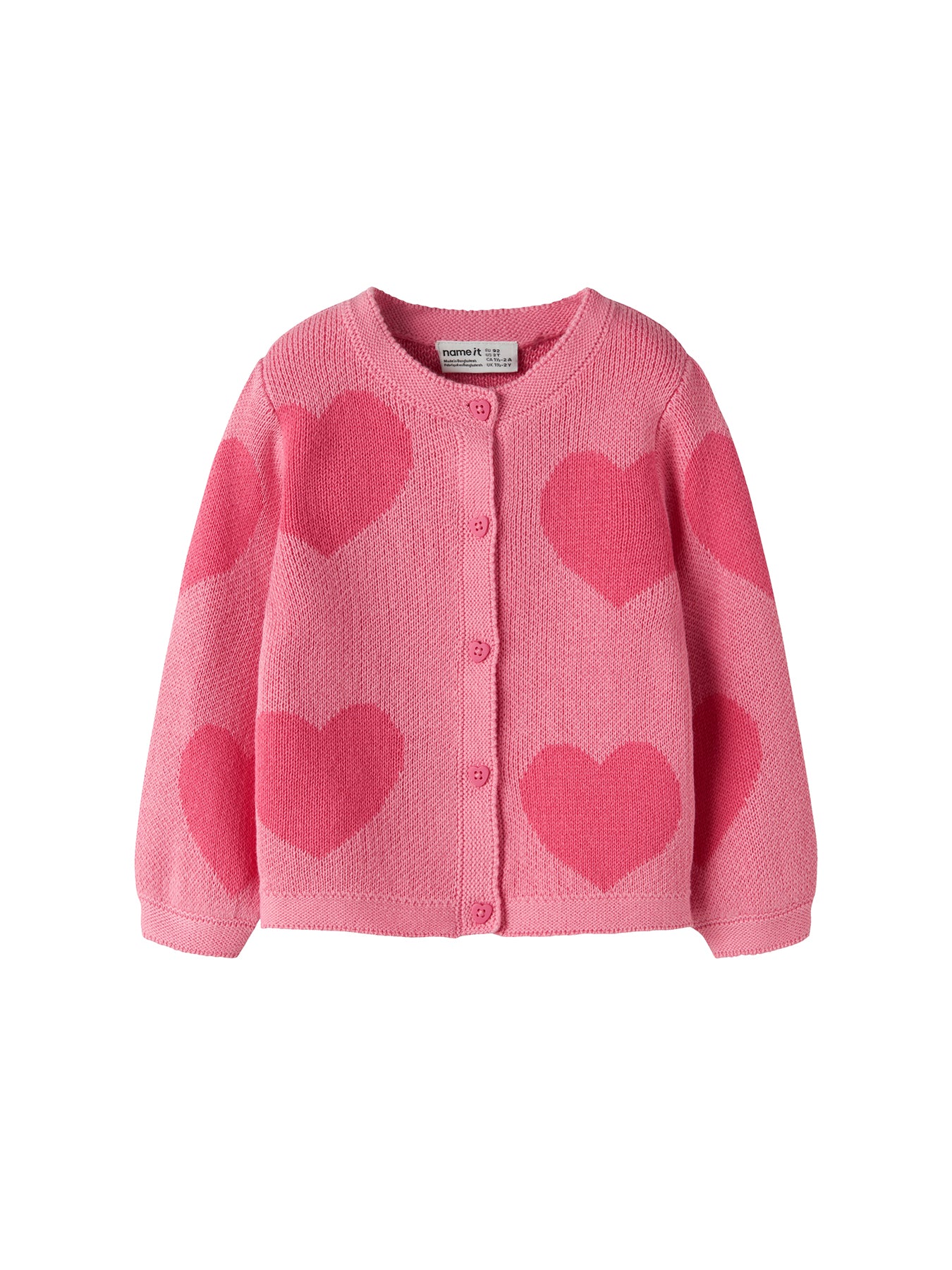Kids' Lianax Knitted Cardigan Pink