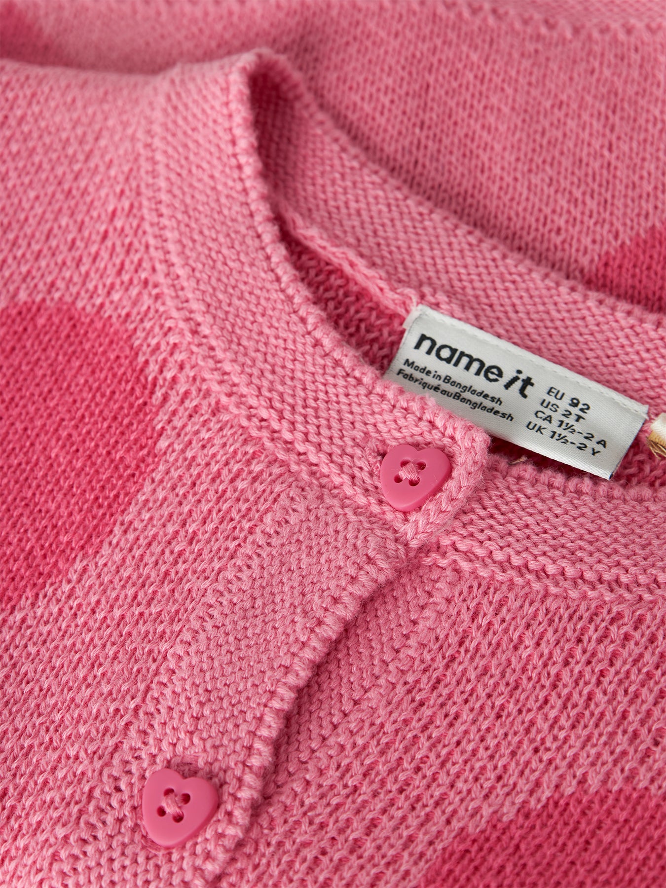 Kids' Lianax Knitted Cardigan Pink