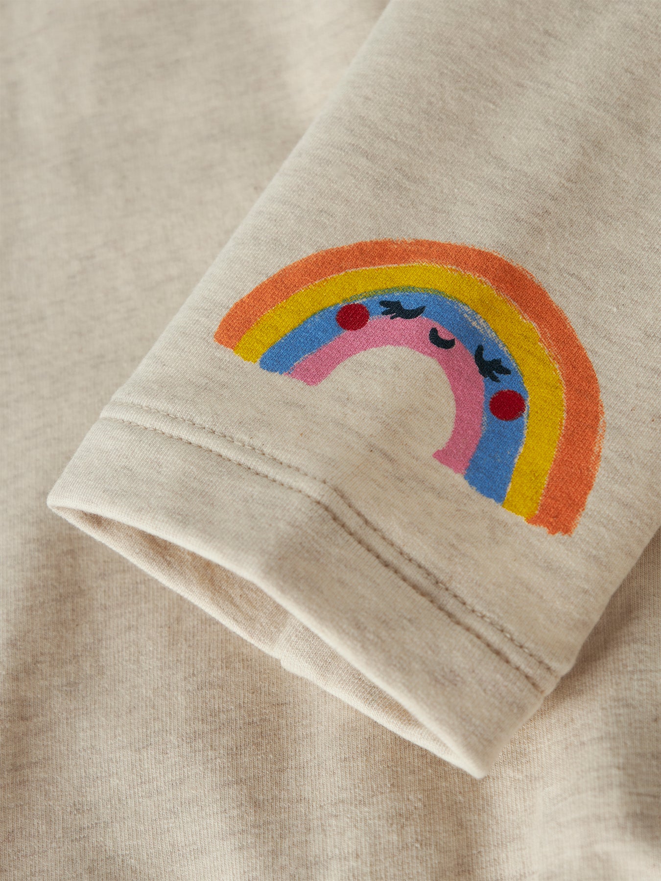Kids Organic Cotton Leggings Cream