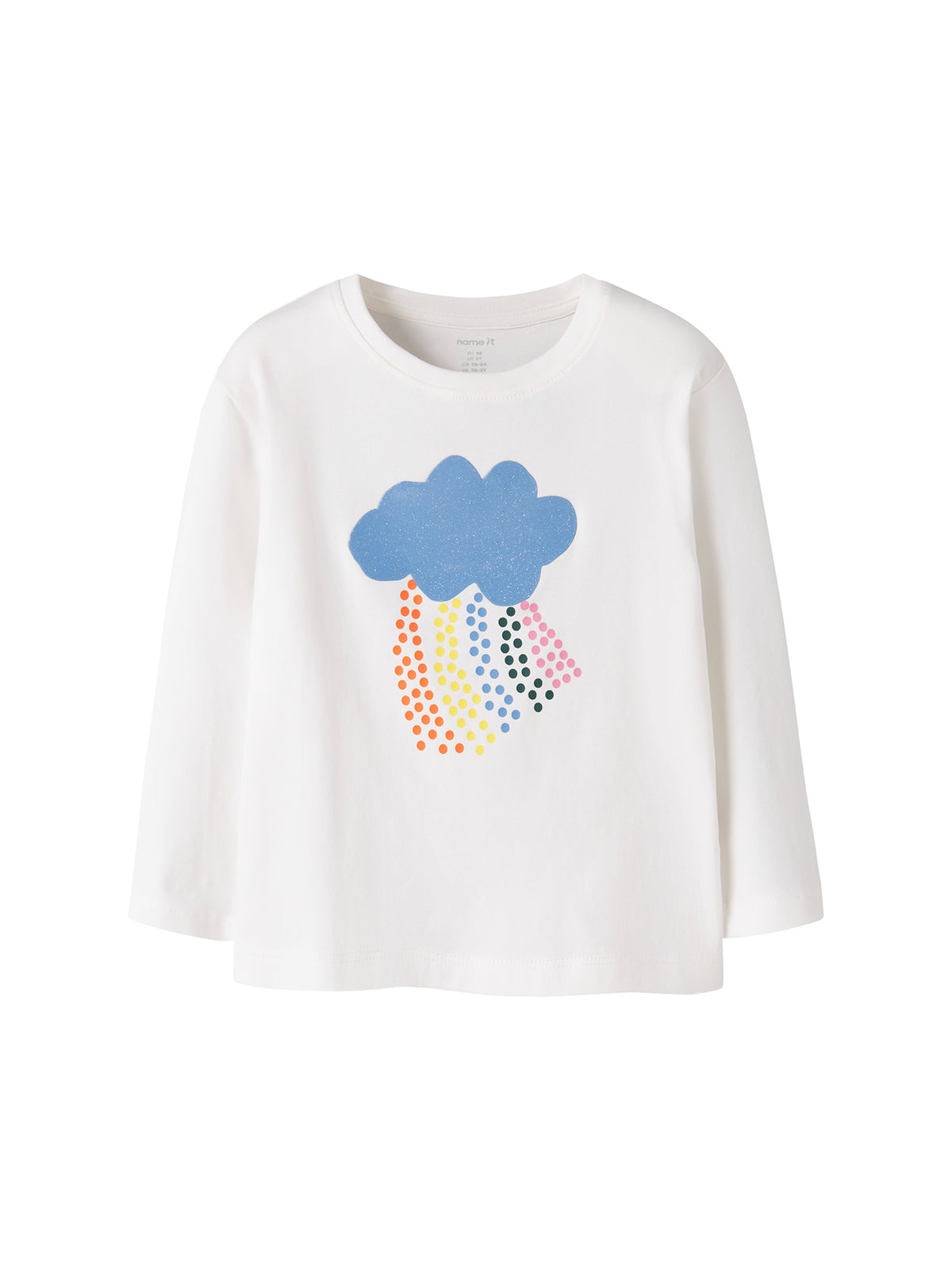 Kids Lindali Long Sleeve T-Shirt White
