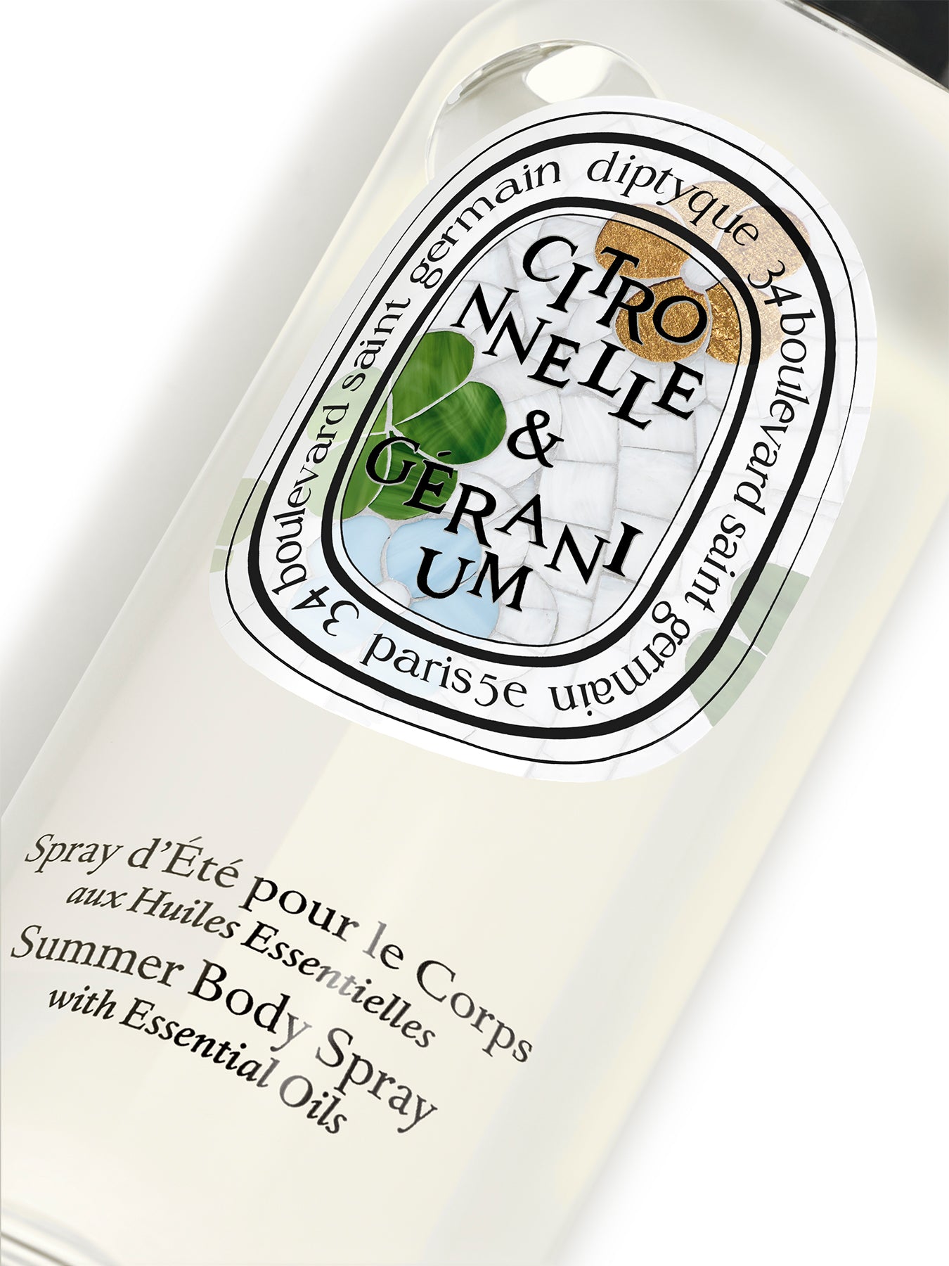 Citronnelle & Geranium Summer Body Spray 100ml Limited Edition