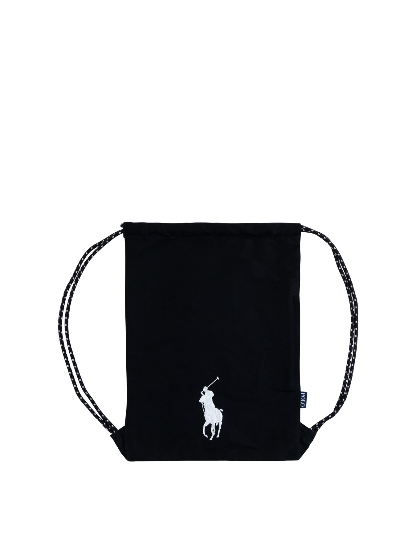 Kids' Canvas Gym Sack Black