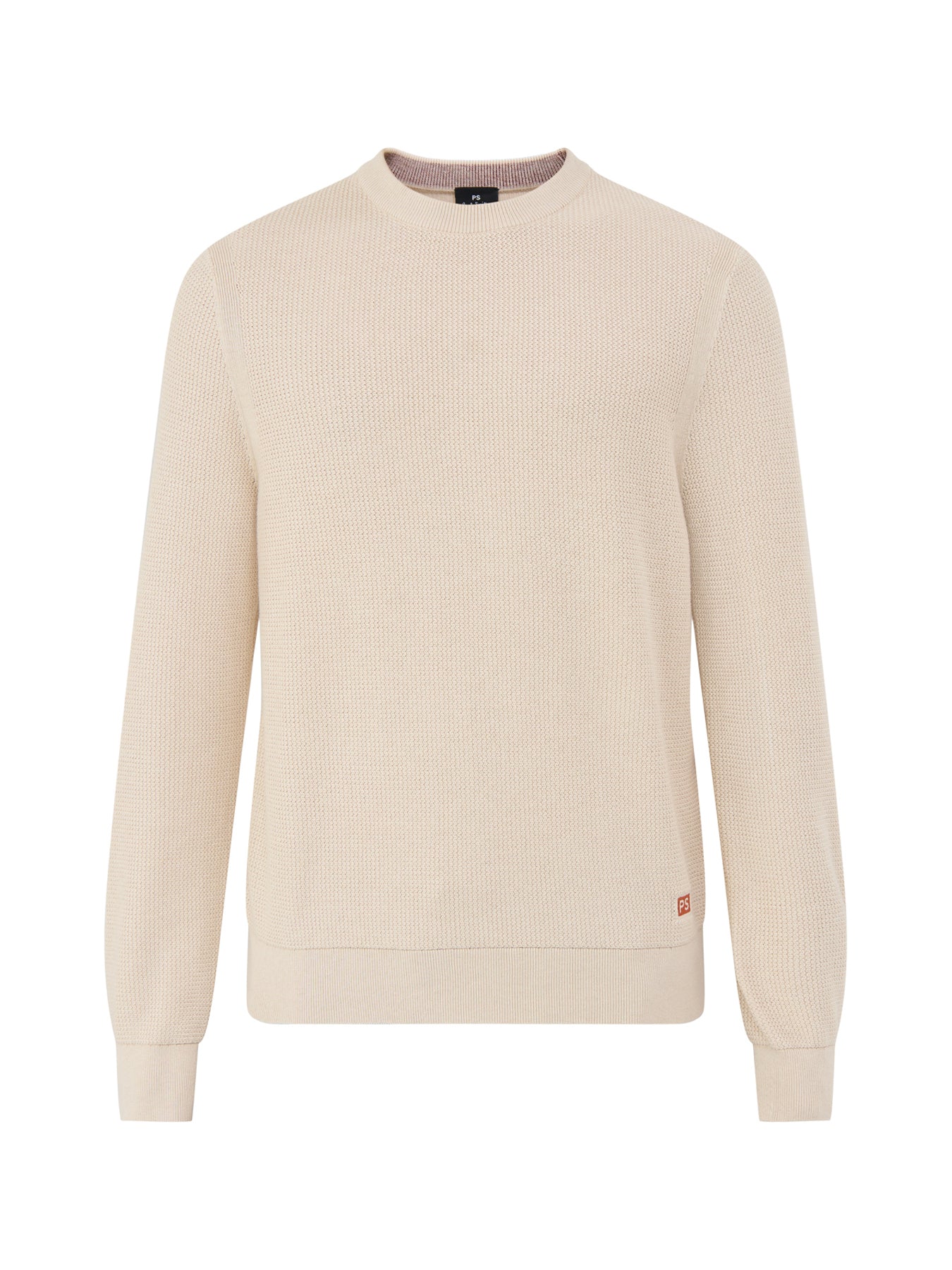 Textured Crew Neck Jumper