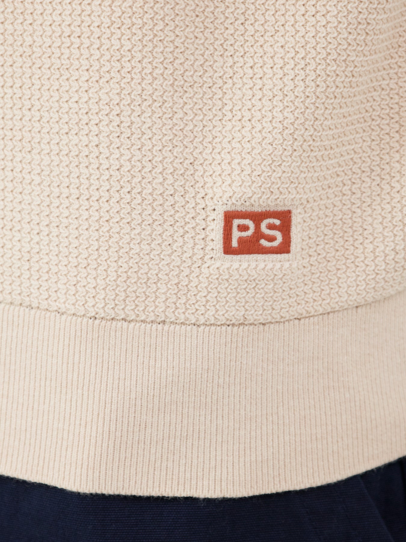 Textured Crew Neck Jumper