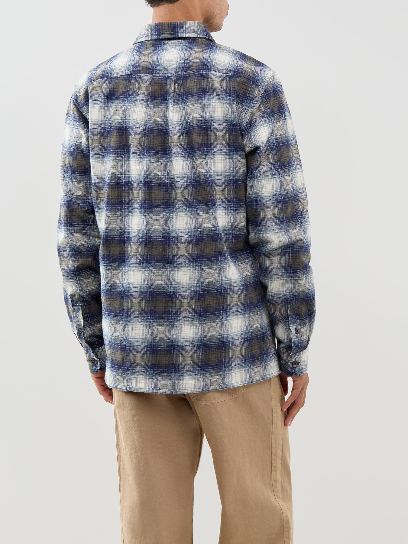 Smudged Check Shirt