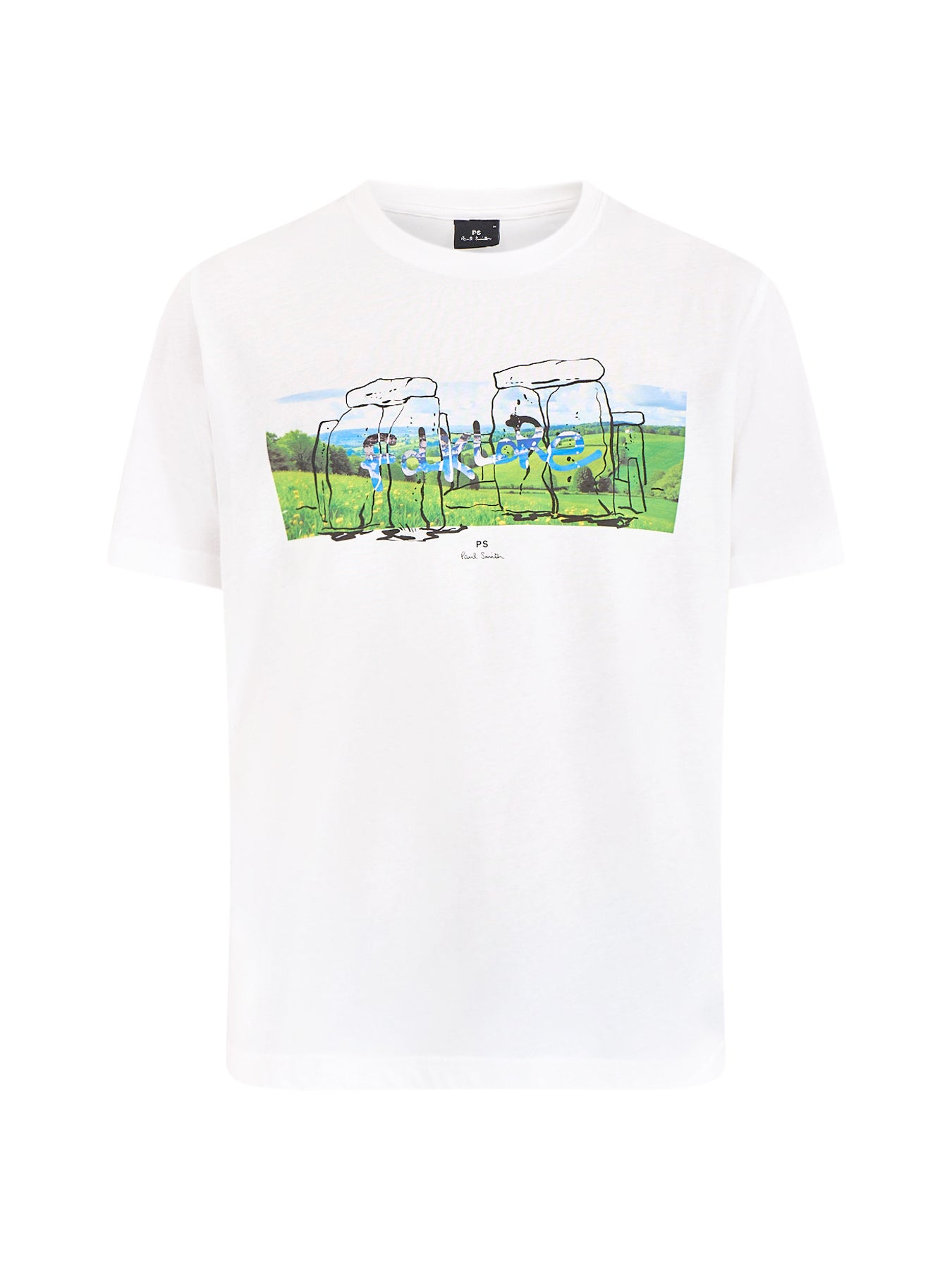 Folklore Graphic T-Shirt White