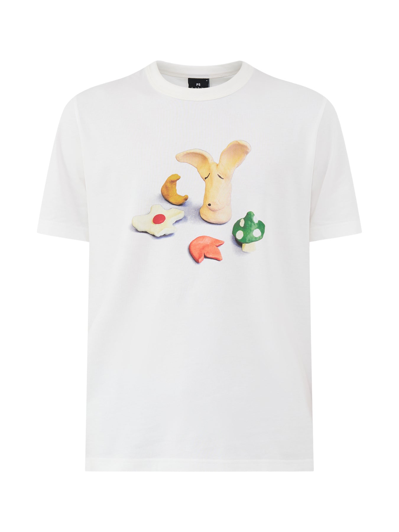 Organic Cotton Models Graphic T-Shirt - White