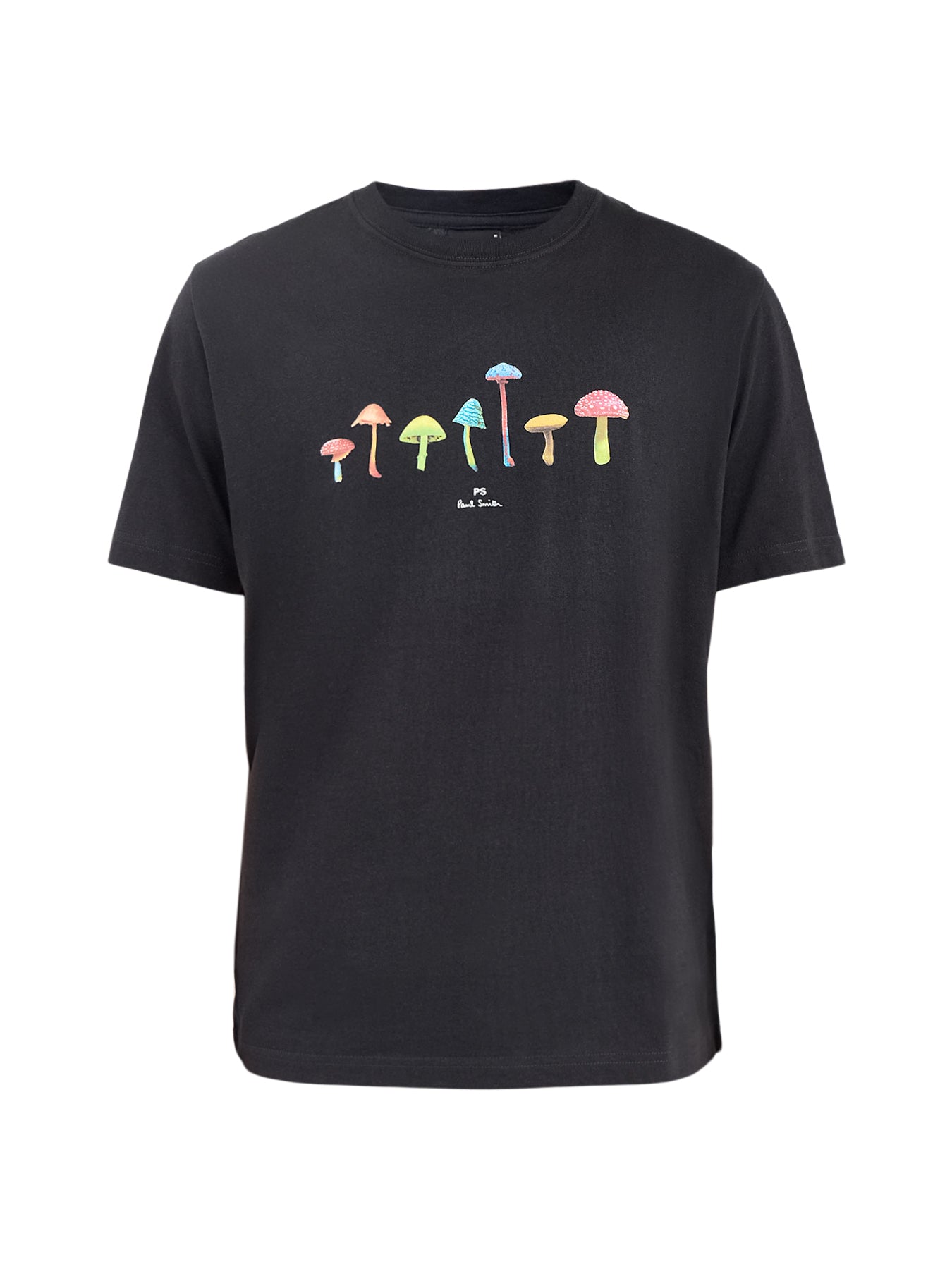Mushrooms Graphic T-Shirt Black