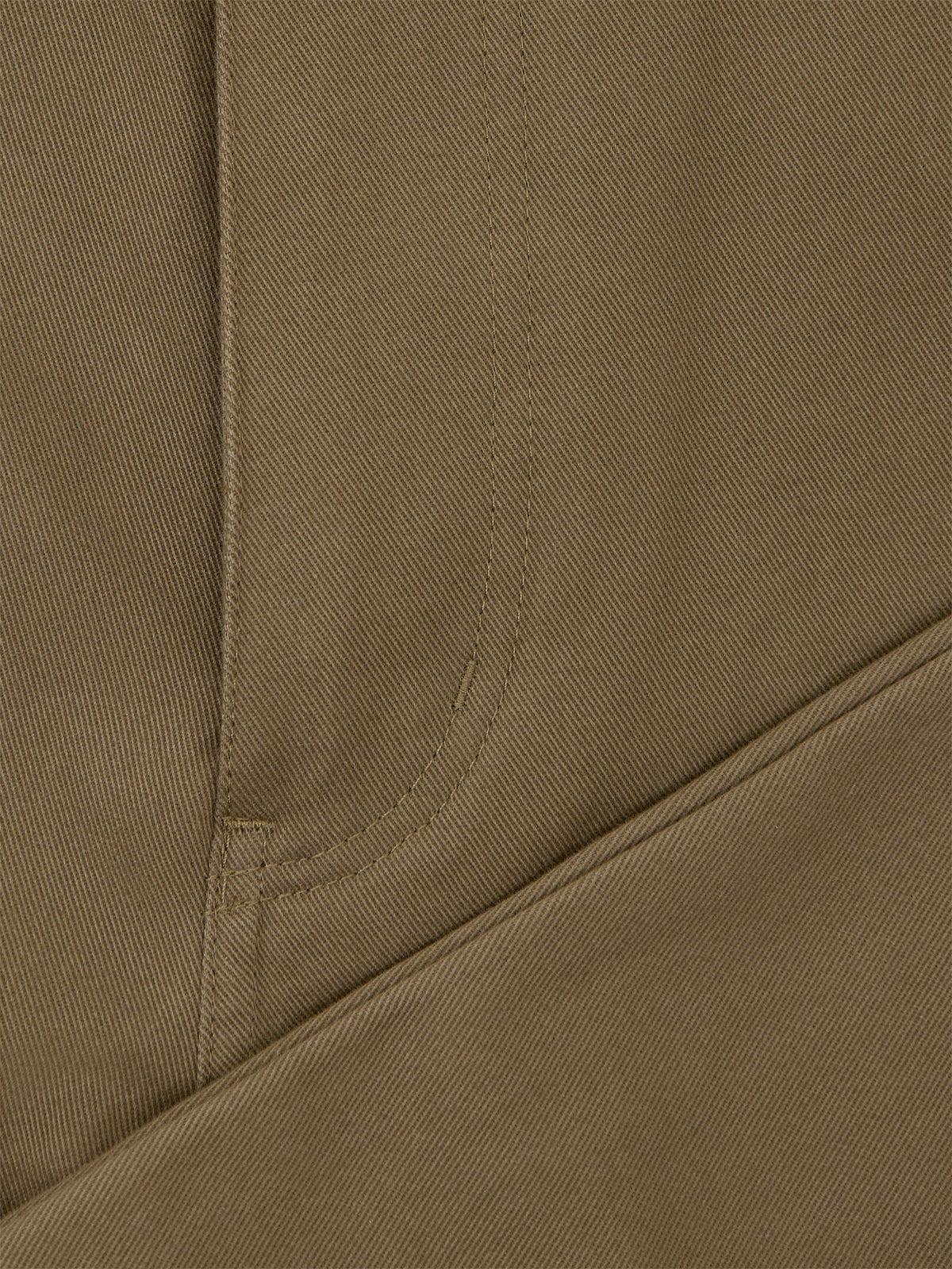 Cotton Tapered Chinos – Brown