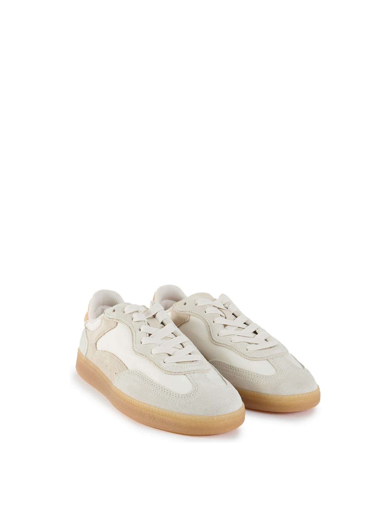 Park Suede Trainers Beige
