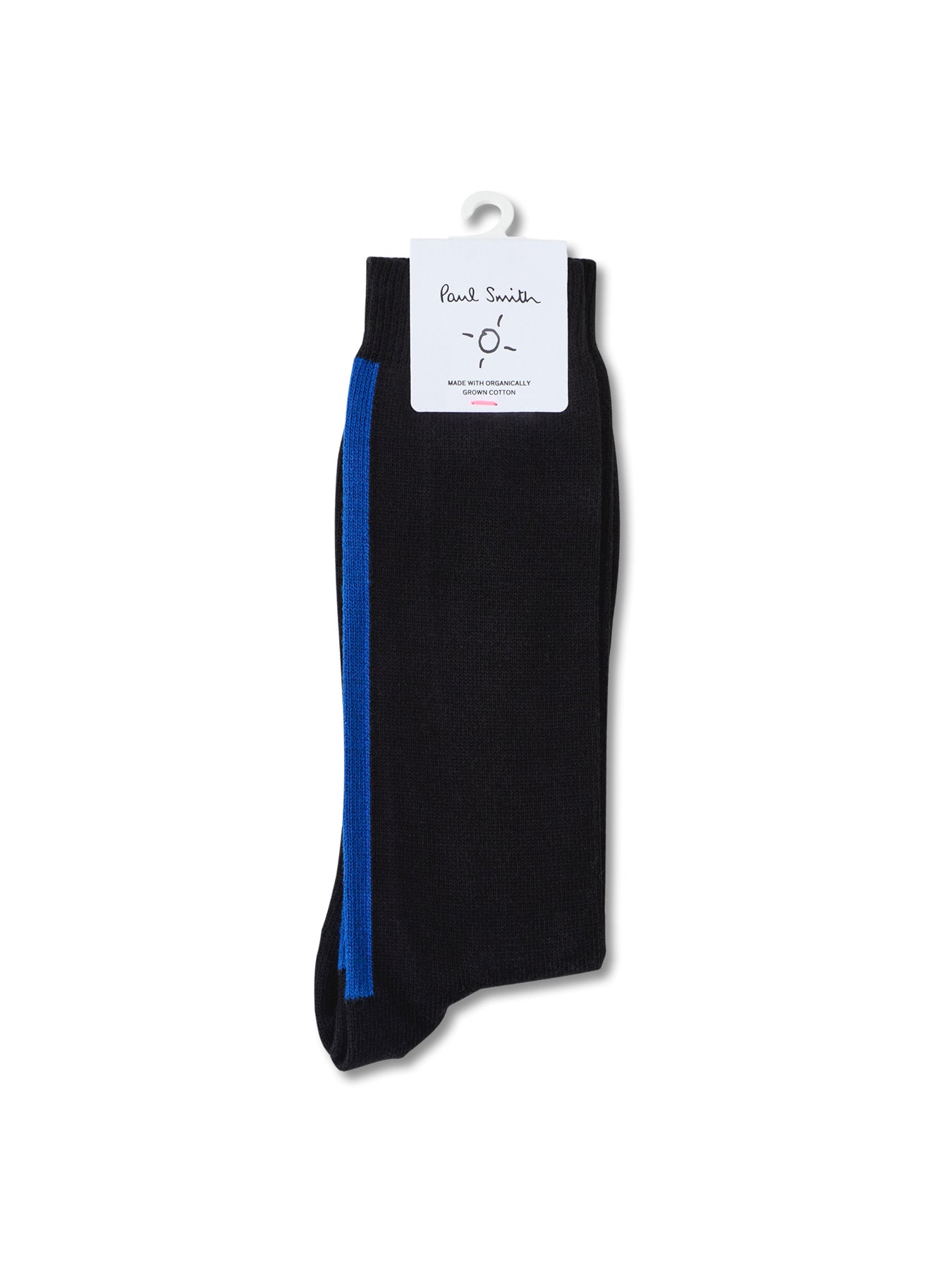 Stripe Back Socks Black