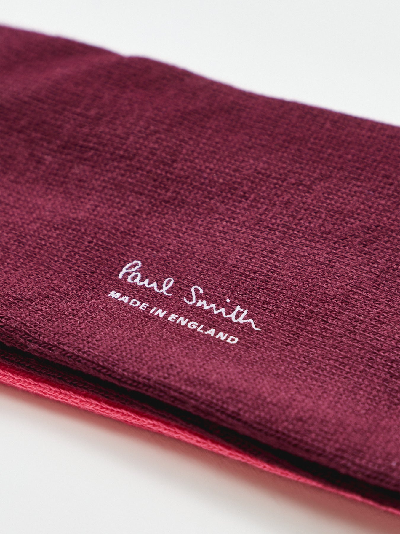 Stripe Back Socks Red