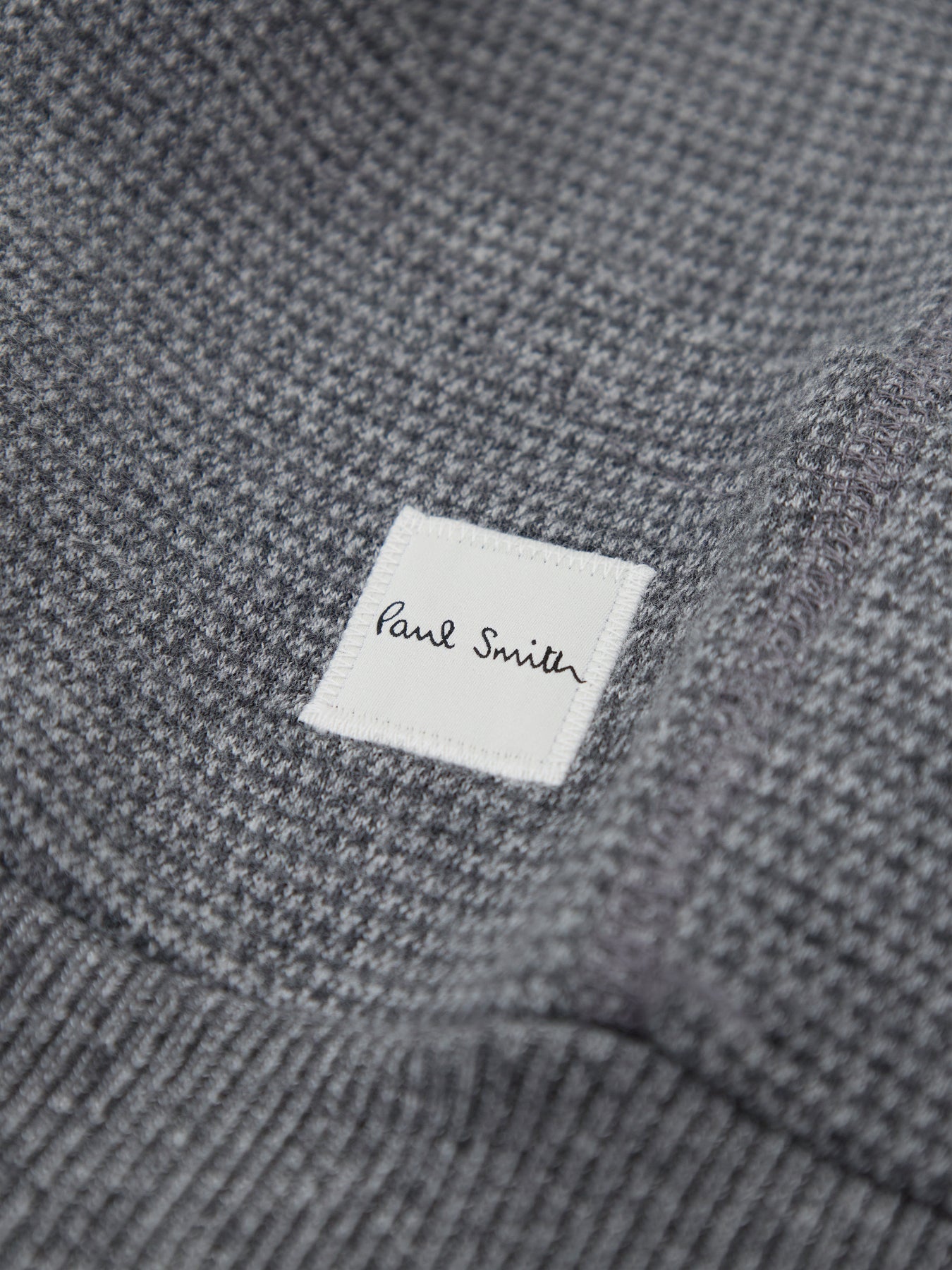Cotton Dirk Zip-Through Loungewear Hoodie - Grey