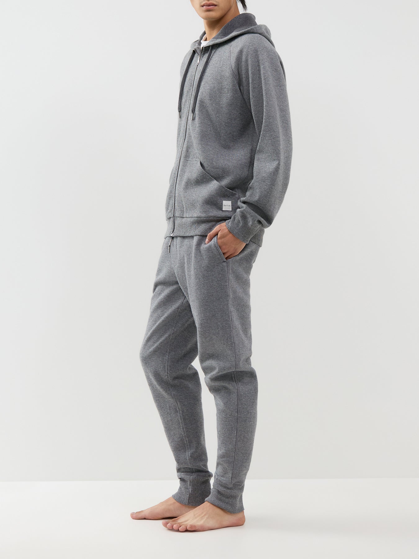 Cotton Dirk Loungewear Trousers - Grey