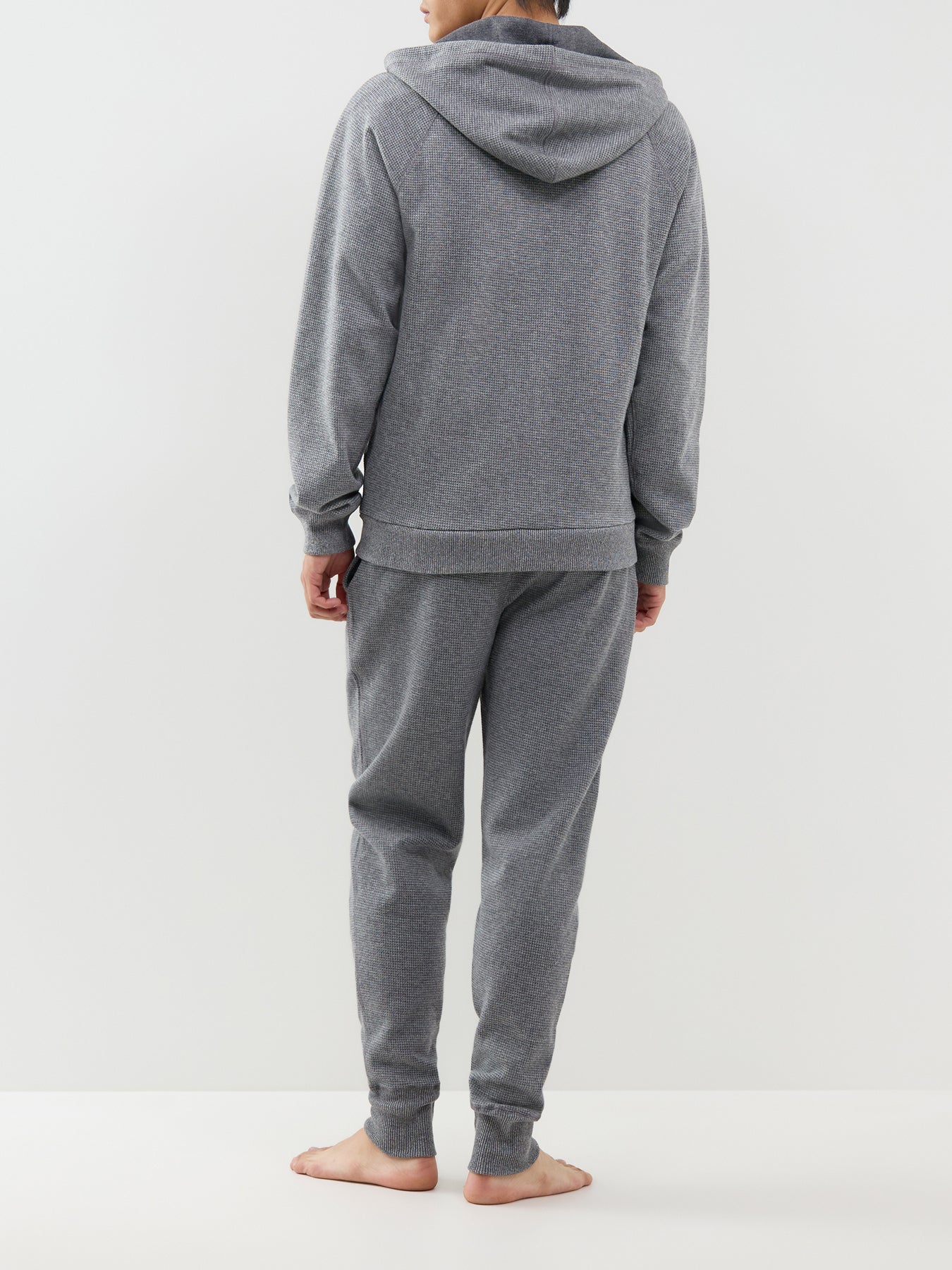 Cotton Dirk Loungewear Trousers - Grey