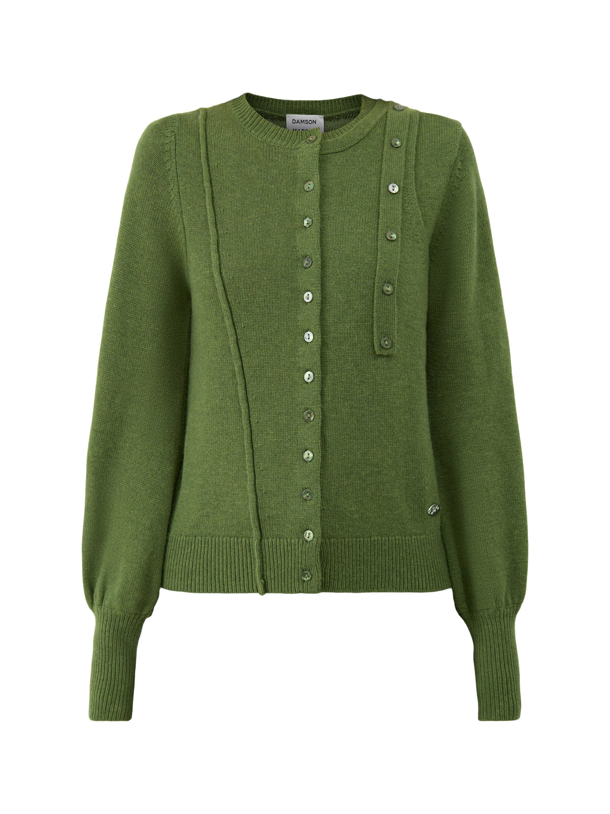 Marla Wool & Cashmere Blend Cardigan - Green