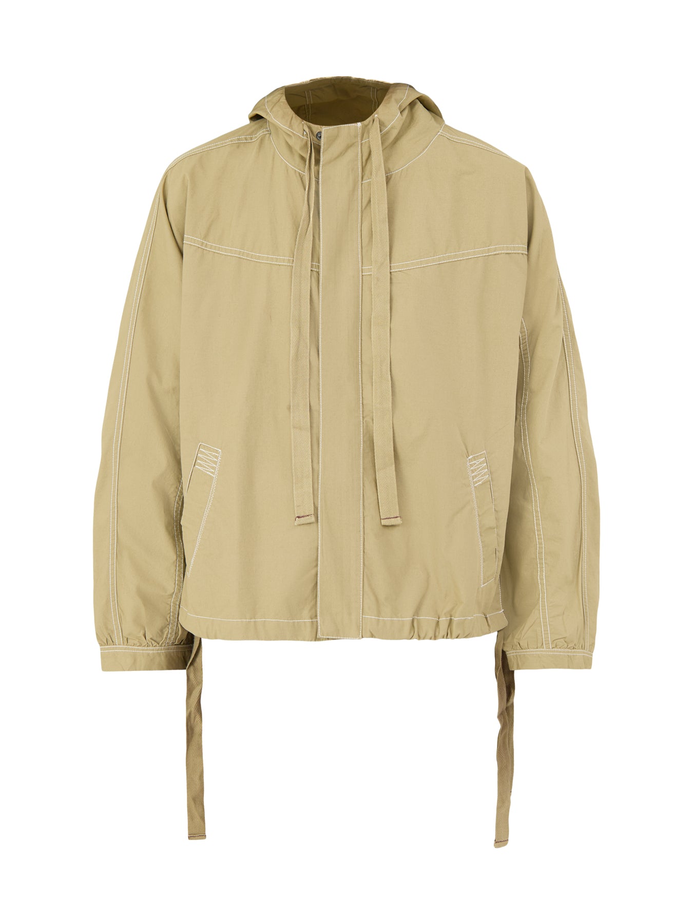 Organic Cotton Blake Hooded Top - Sage