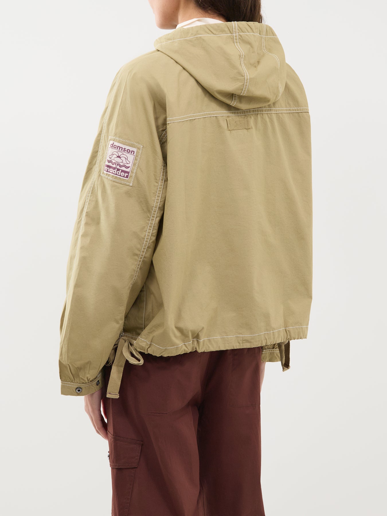 Organic Cotton Blake Hooded Top - Sage