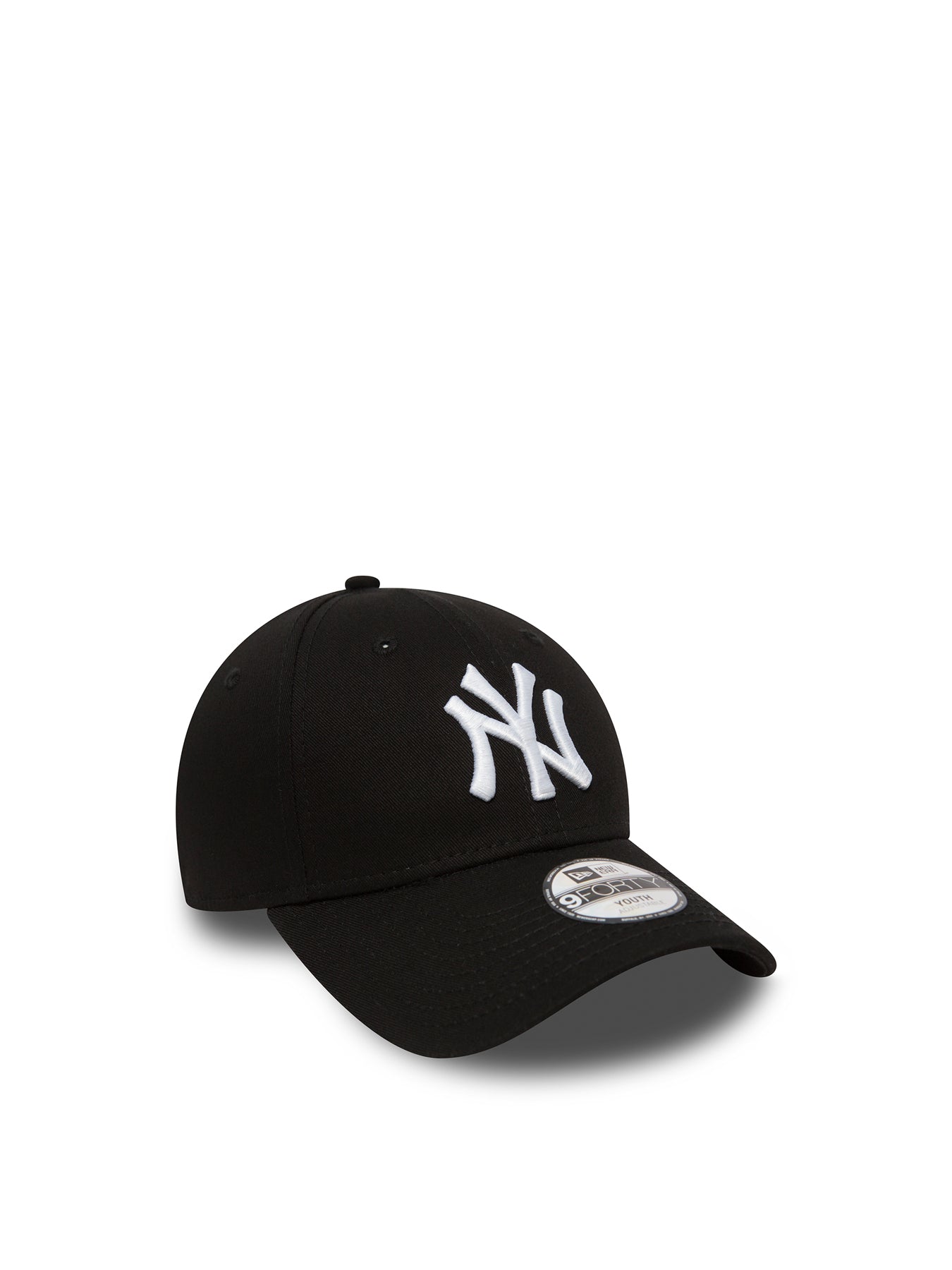Kids' New York Yankees League Basic 9FORTY Cap Black