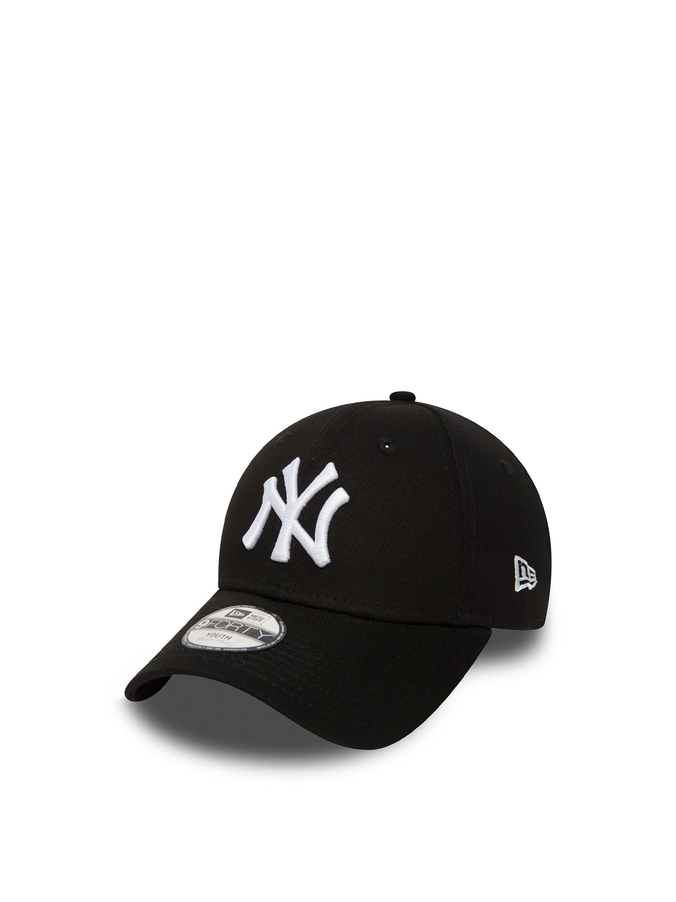Kids' New York Yankees League Basic 9FORTY Cap Black