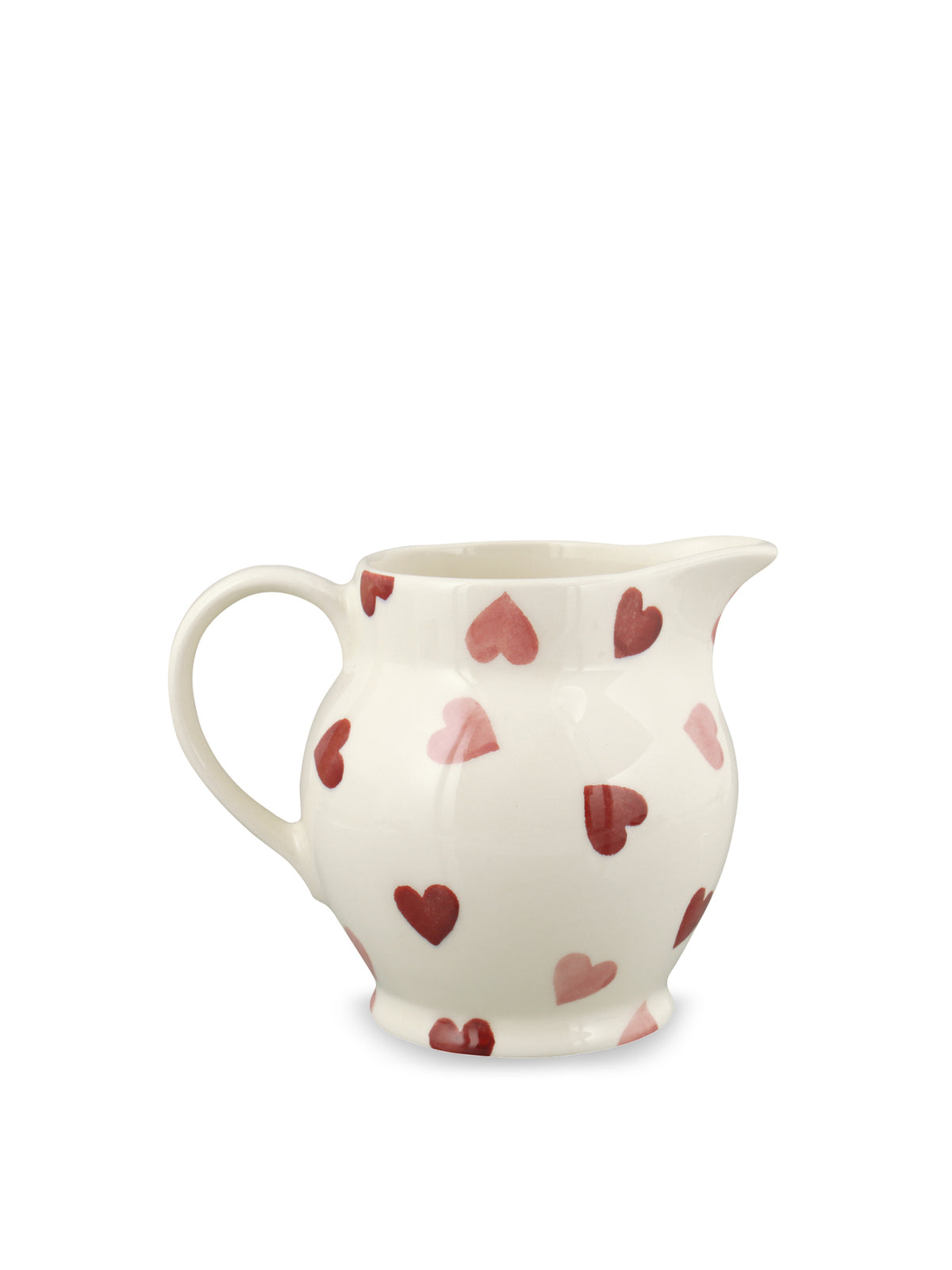 Pink Hearts Half Pint Jug – Pink