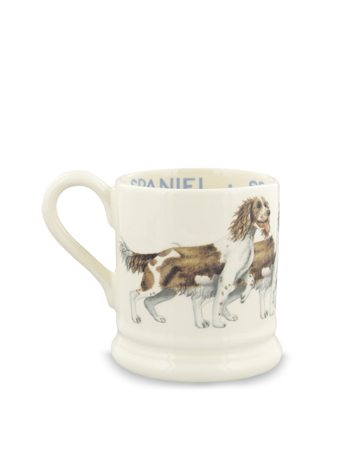 Brown & Cream Spaniel Half Pint Mug