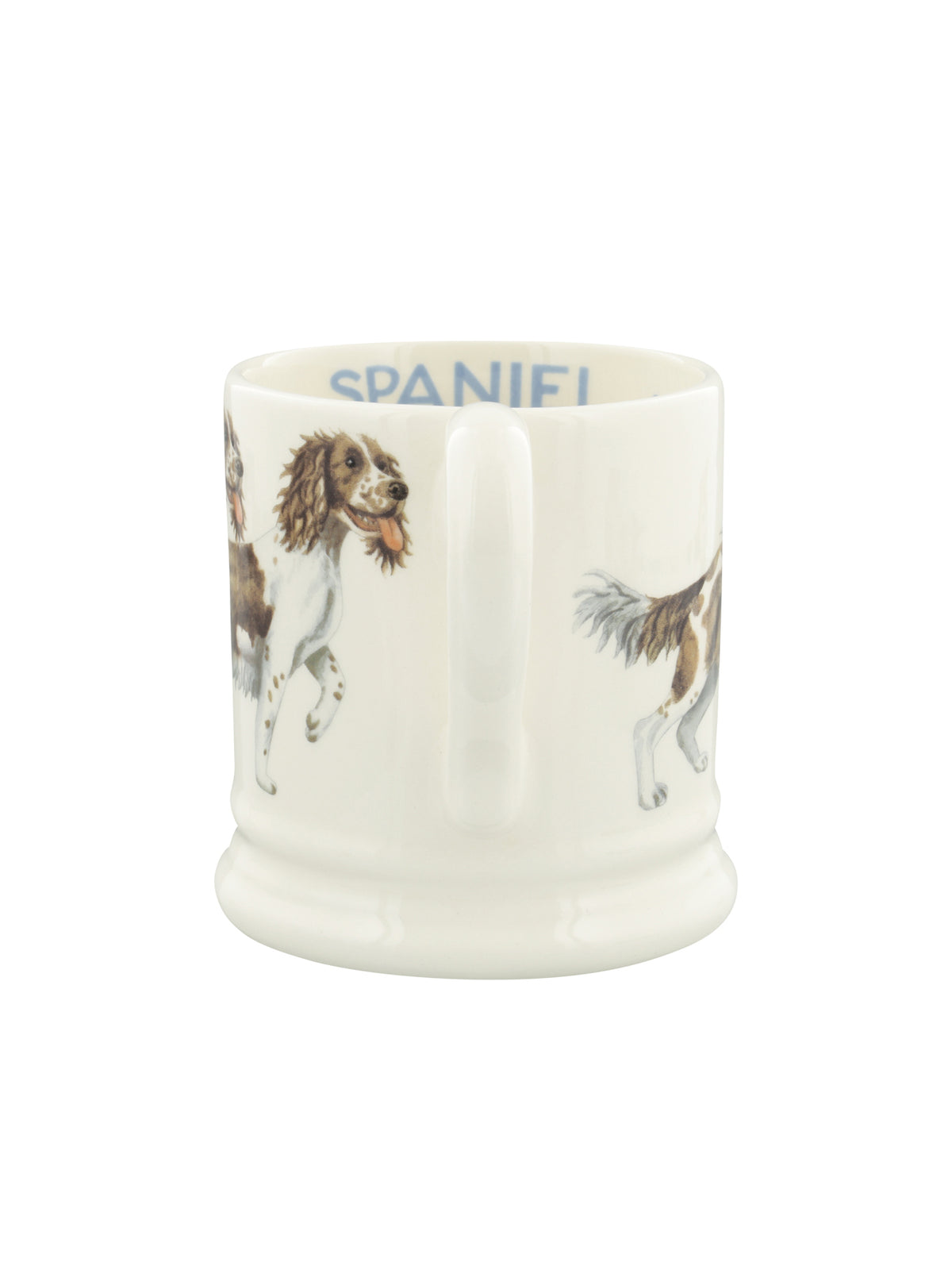 Brown & Cream Spaniel Half Pint Mug