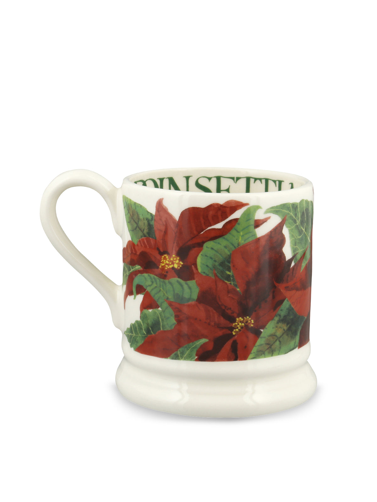 Poinsettia Half Pint Mug