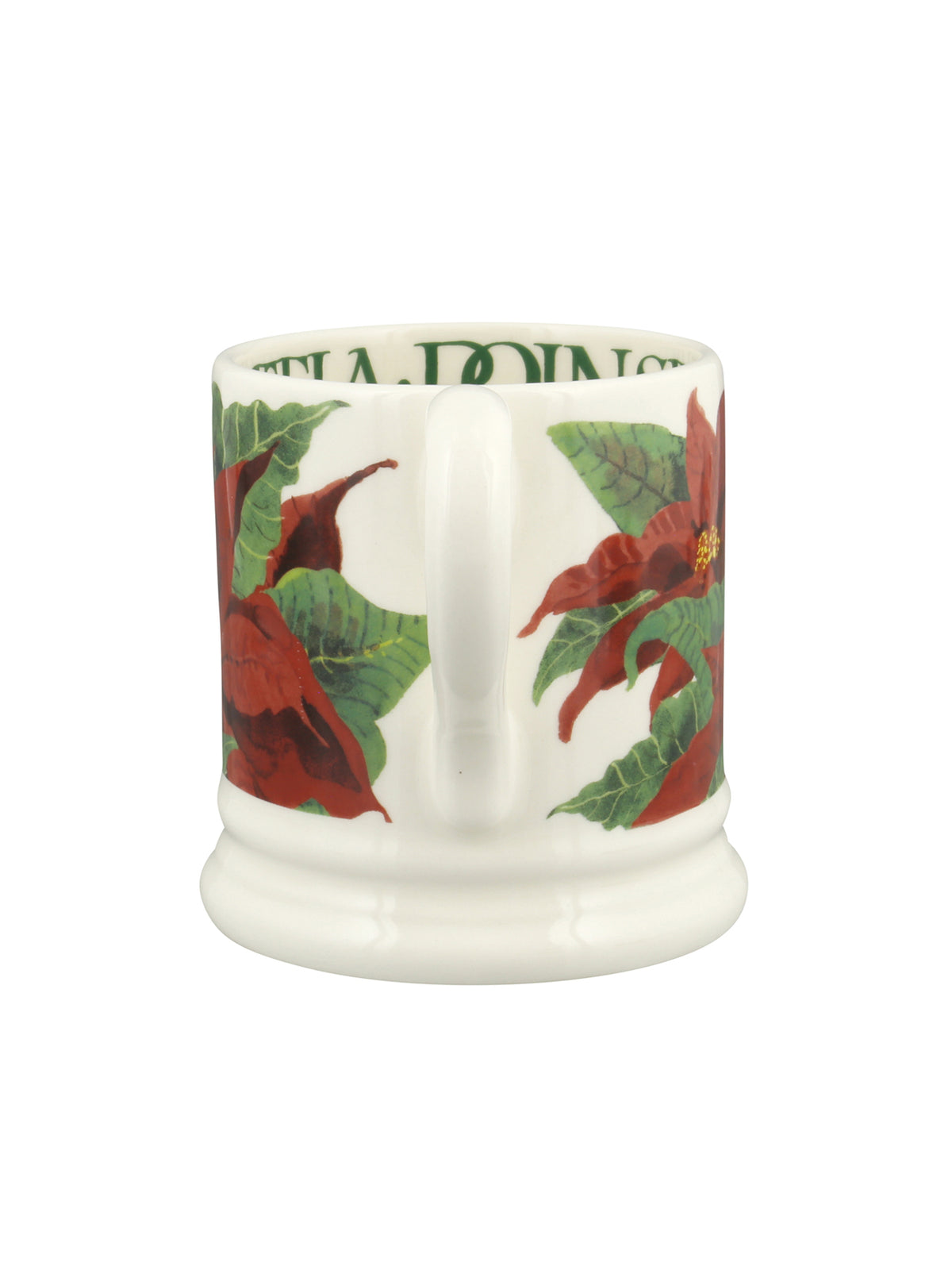 Poinsettia Half Pint Mug