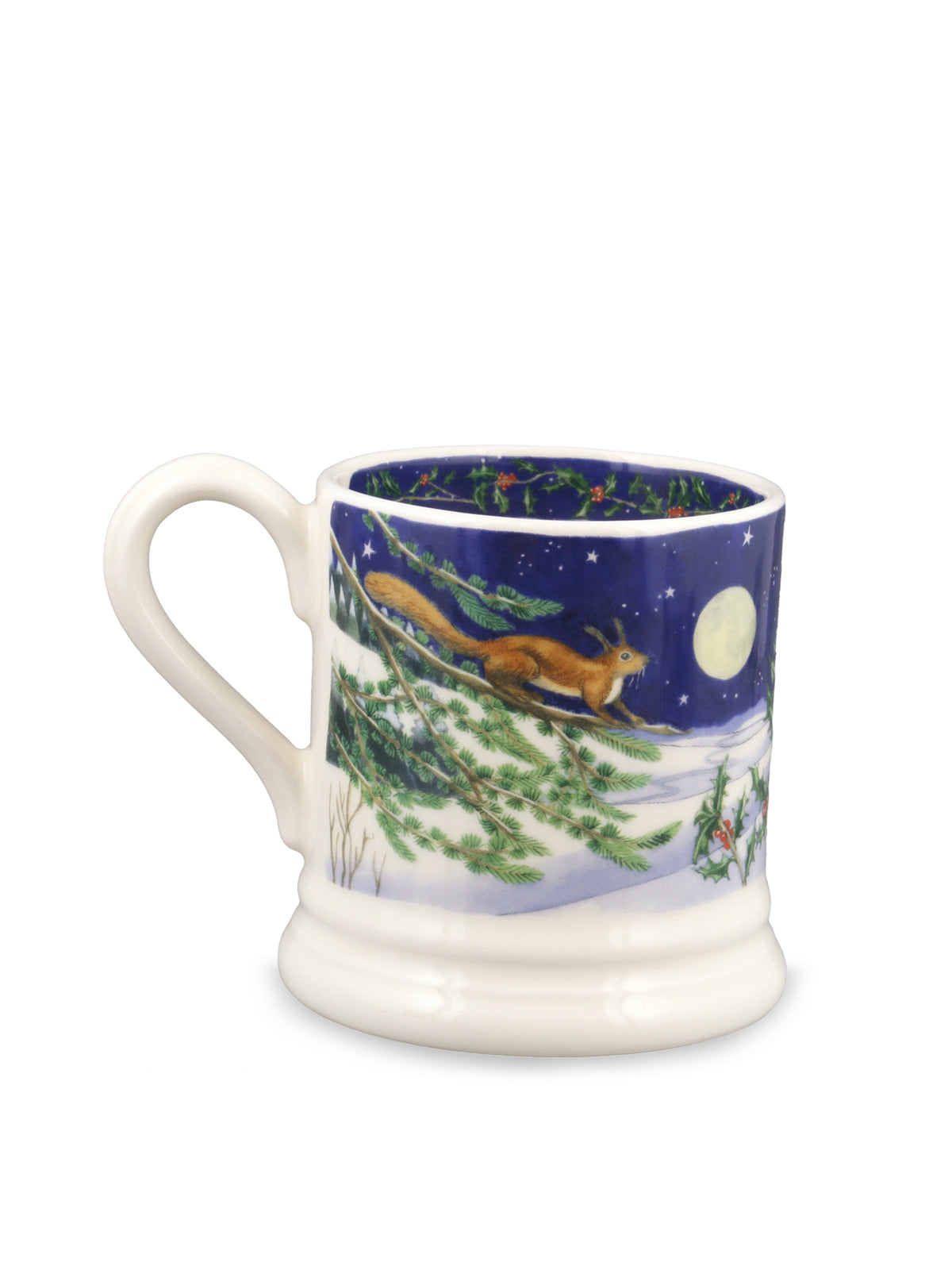Midnight Squirrel Half Pint Mug