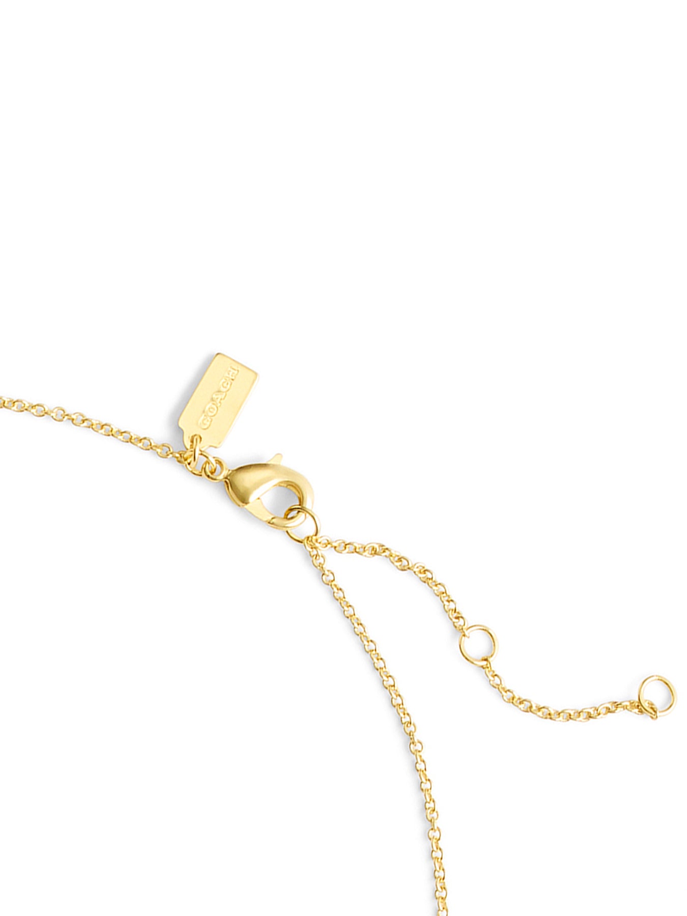 C Stone Necklace & Earrings Gift Set Gold – Fenwick