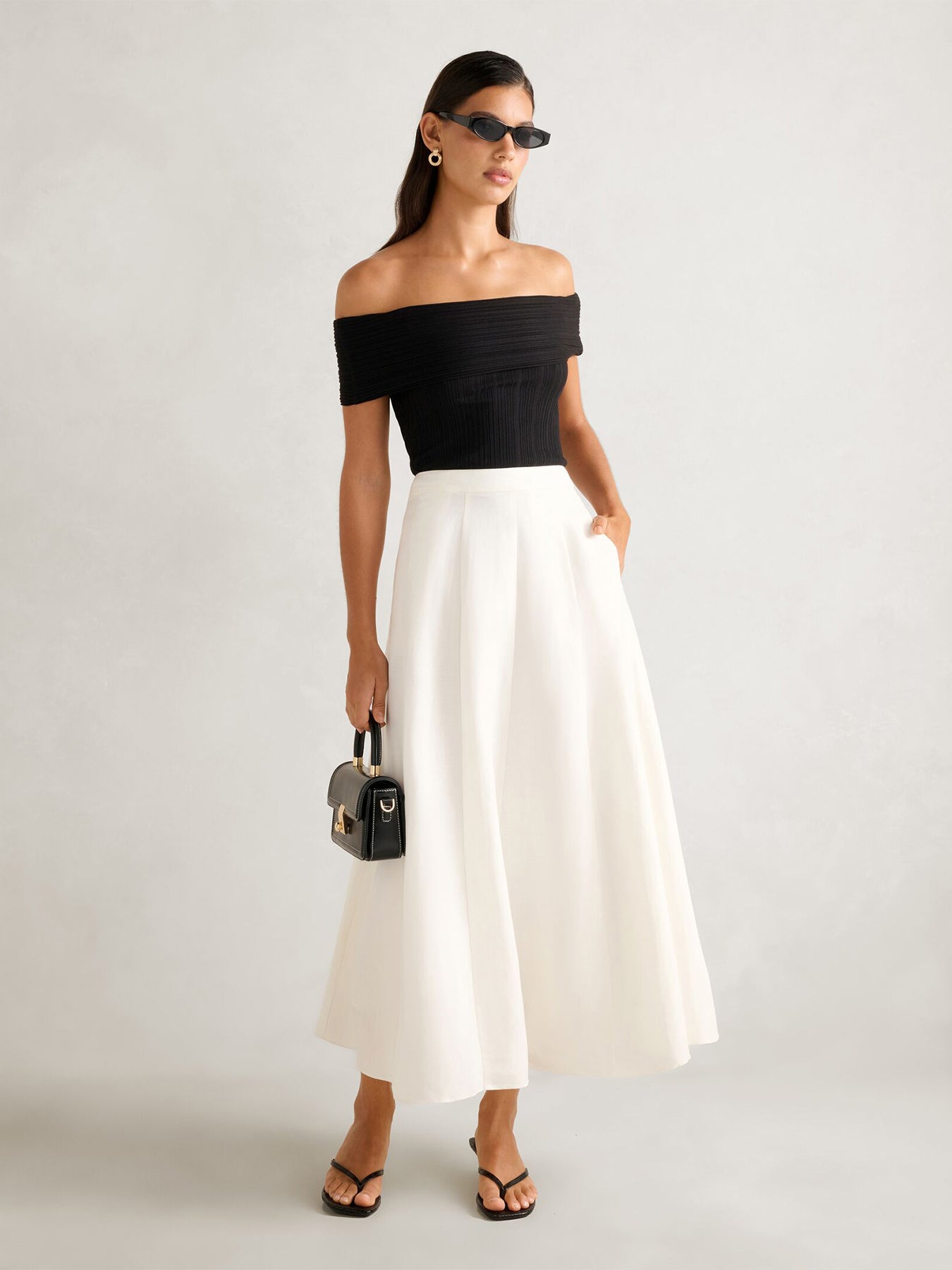 Georgina Godet Skirt White