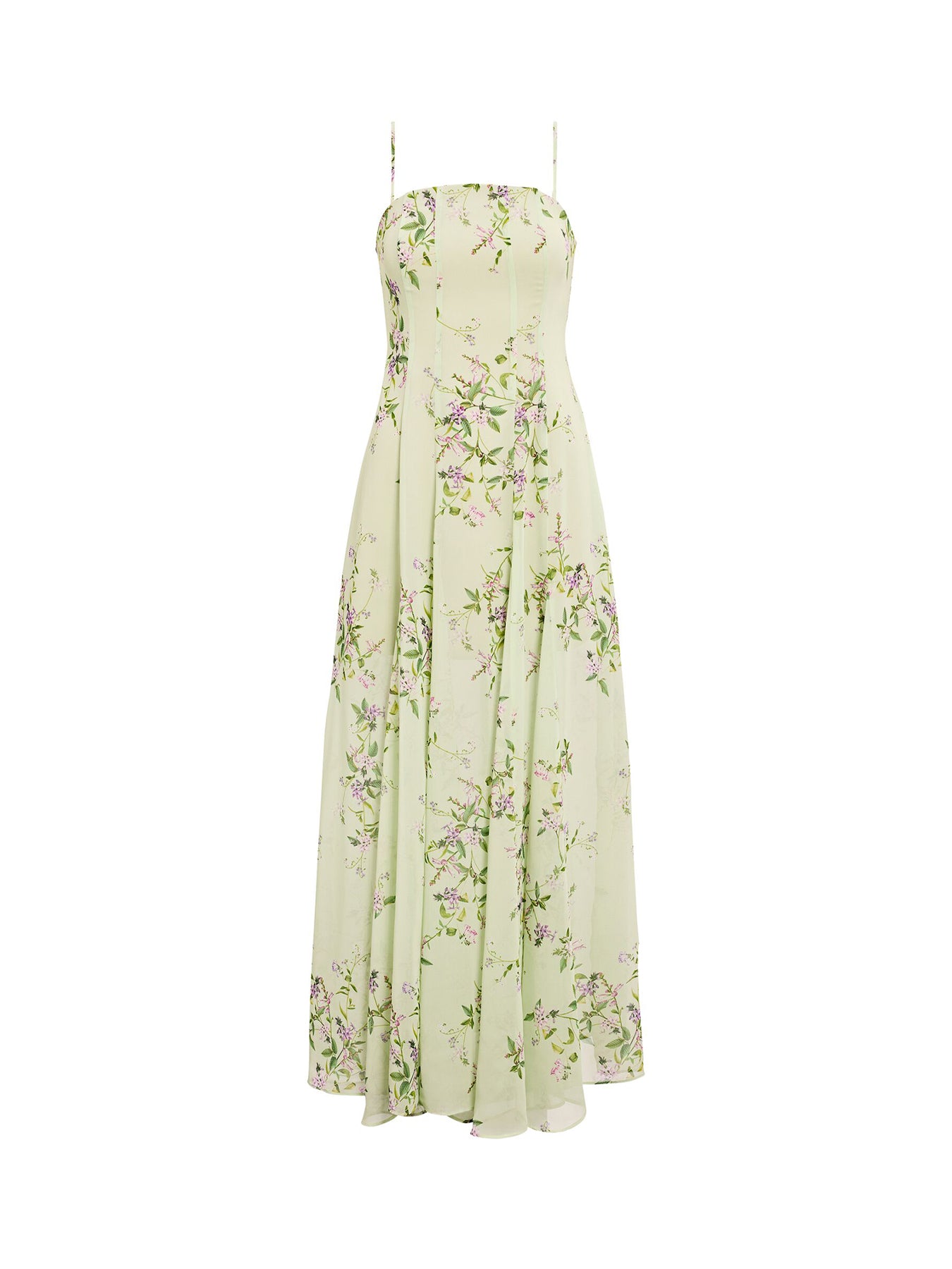 Kimora Strapless Midi Dress Green