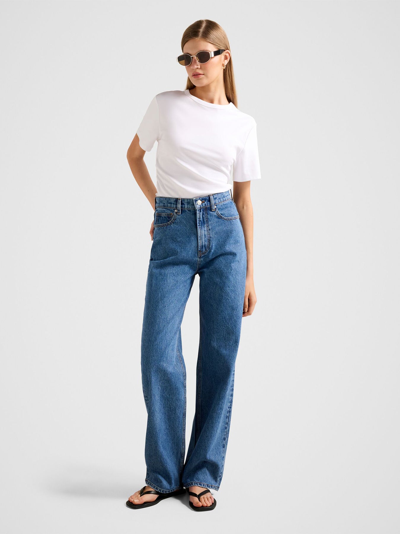 Saskia Boxy T-Shirt White