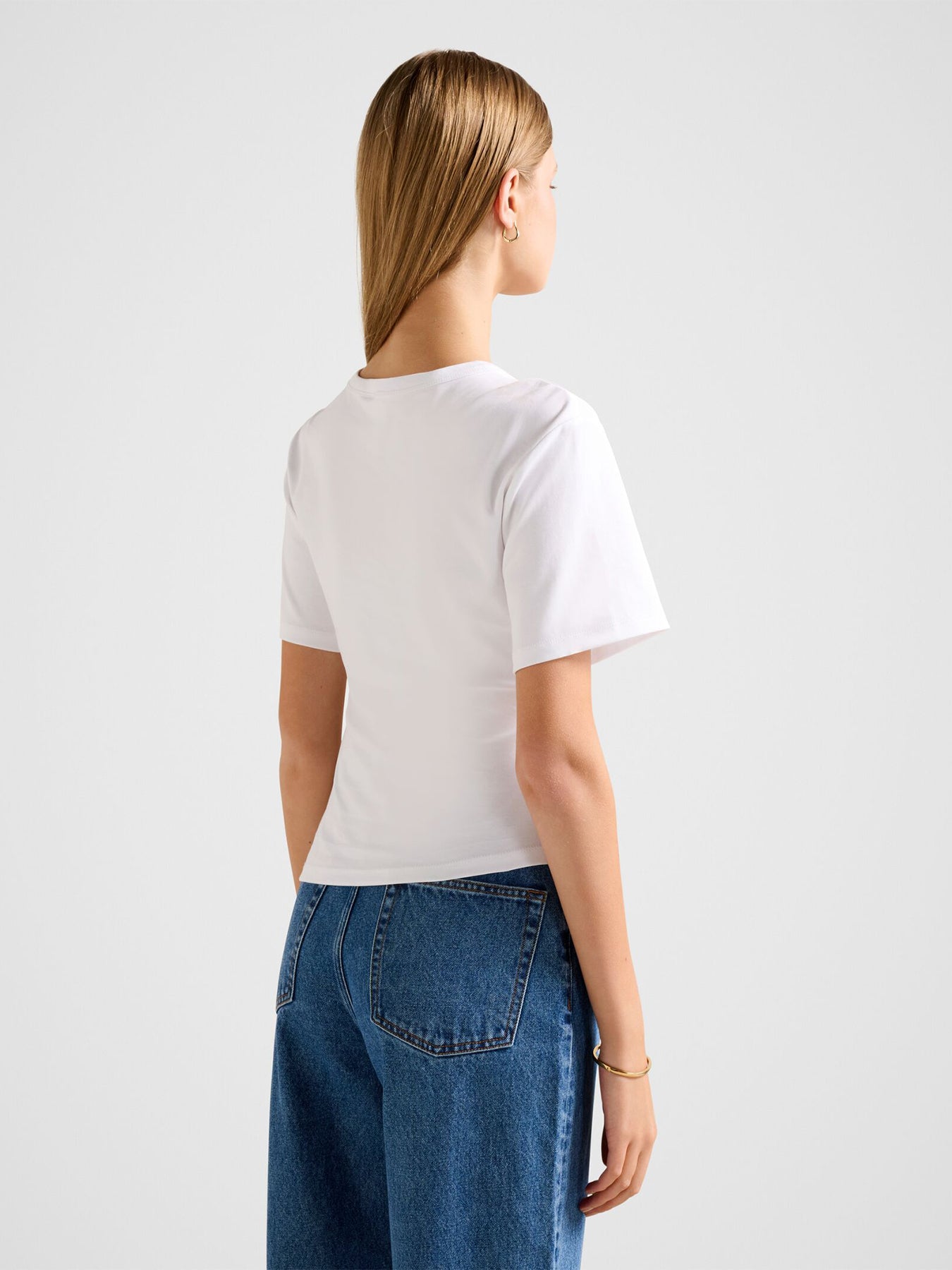 Saskia Boxy T-Shirt White