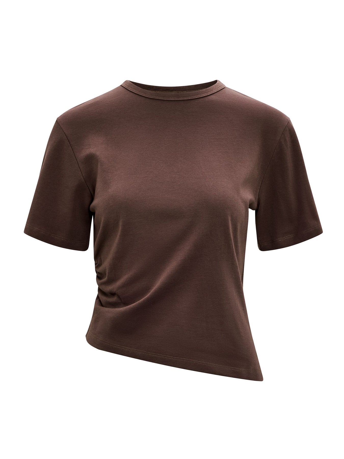 Saskia Boxy T-Shirt Brown