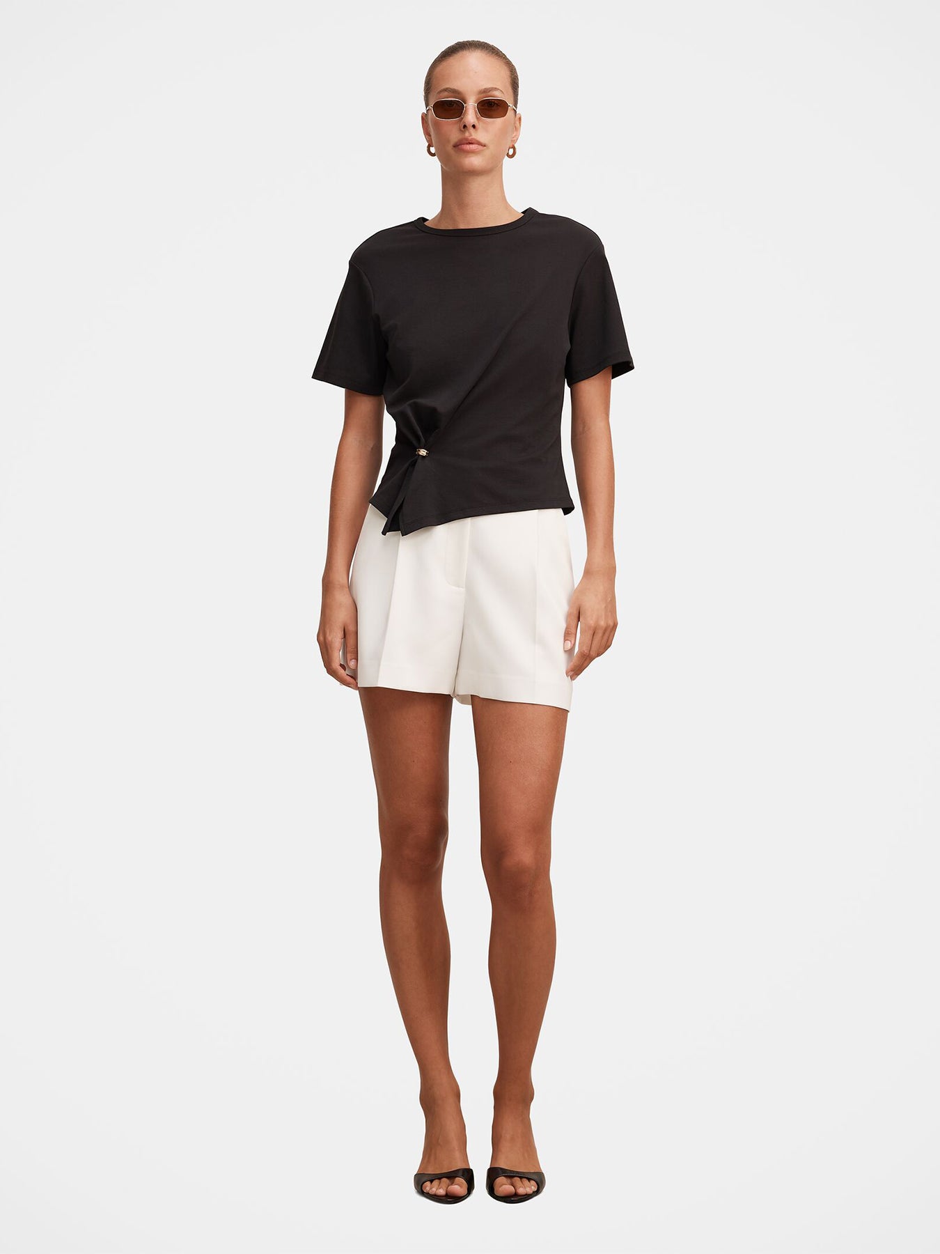 Winslet Tailored Shorts White