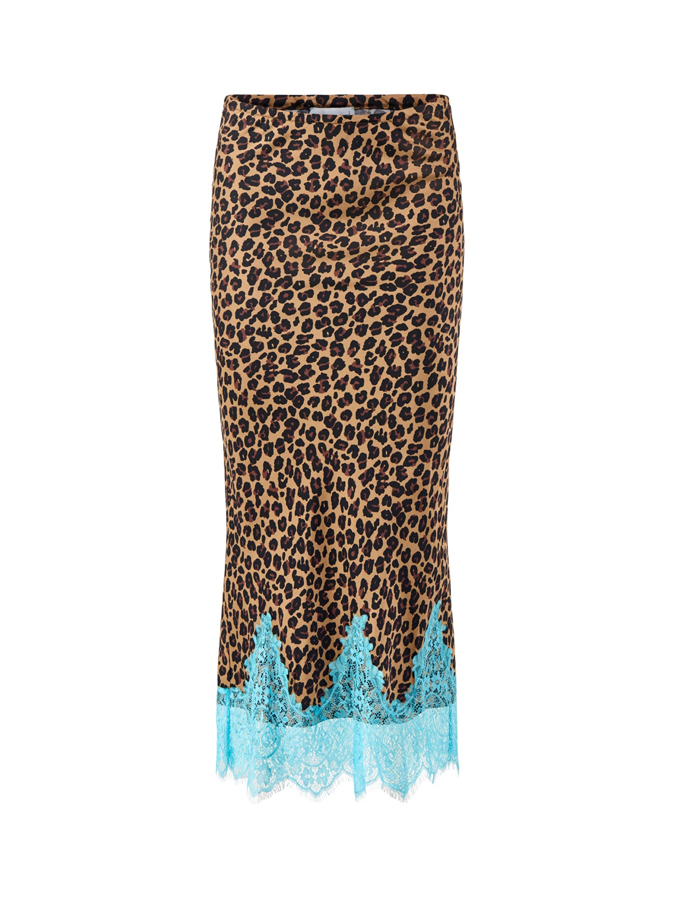 Maeva Lucia Leopard Maxi Skirt Brown