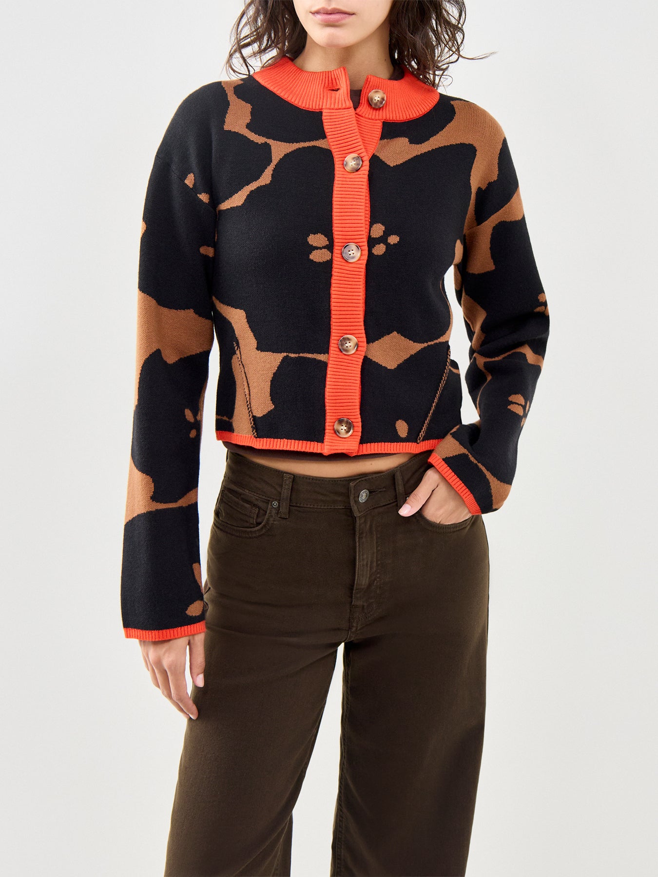 Zizi Cardigan Brown