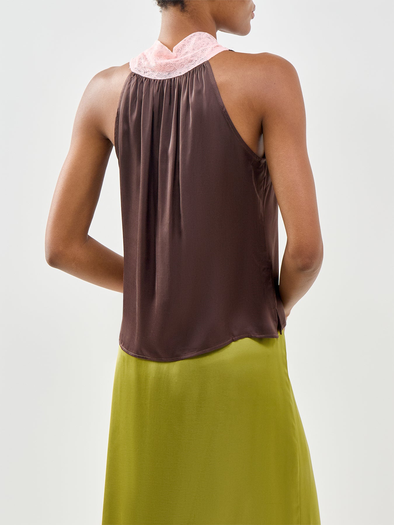 Lily Top Brown