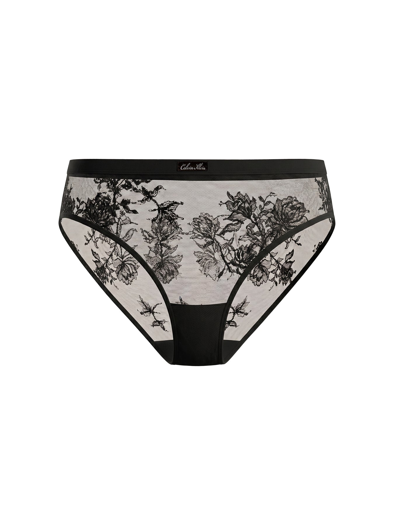 Icon Lace Bikini Briefs Black