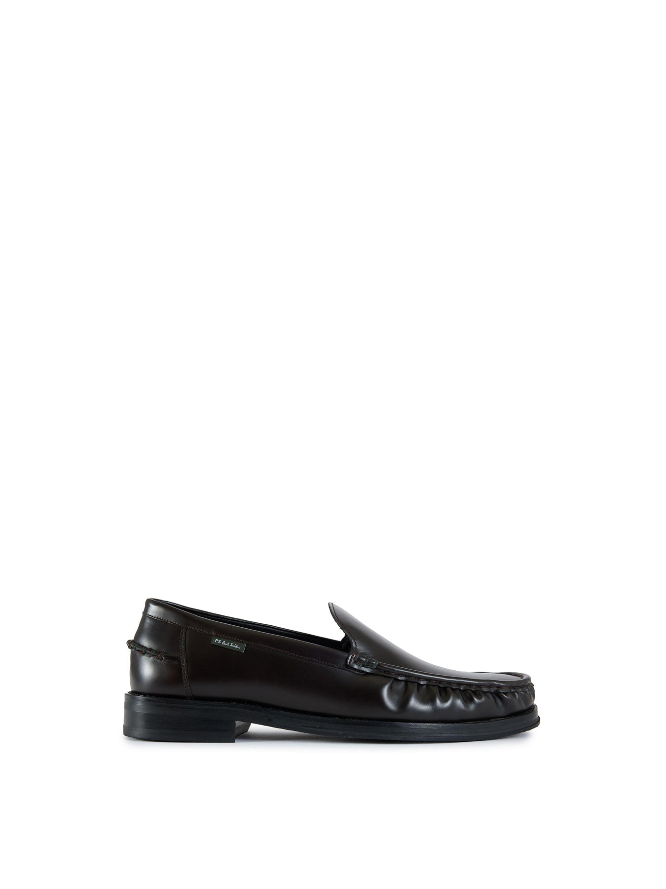Breton Leather Loafers Black