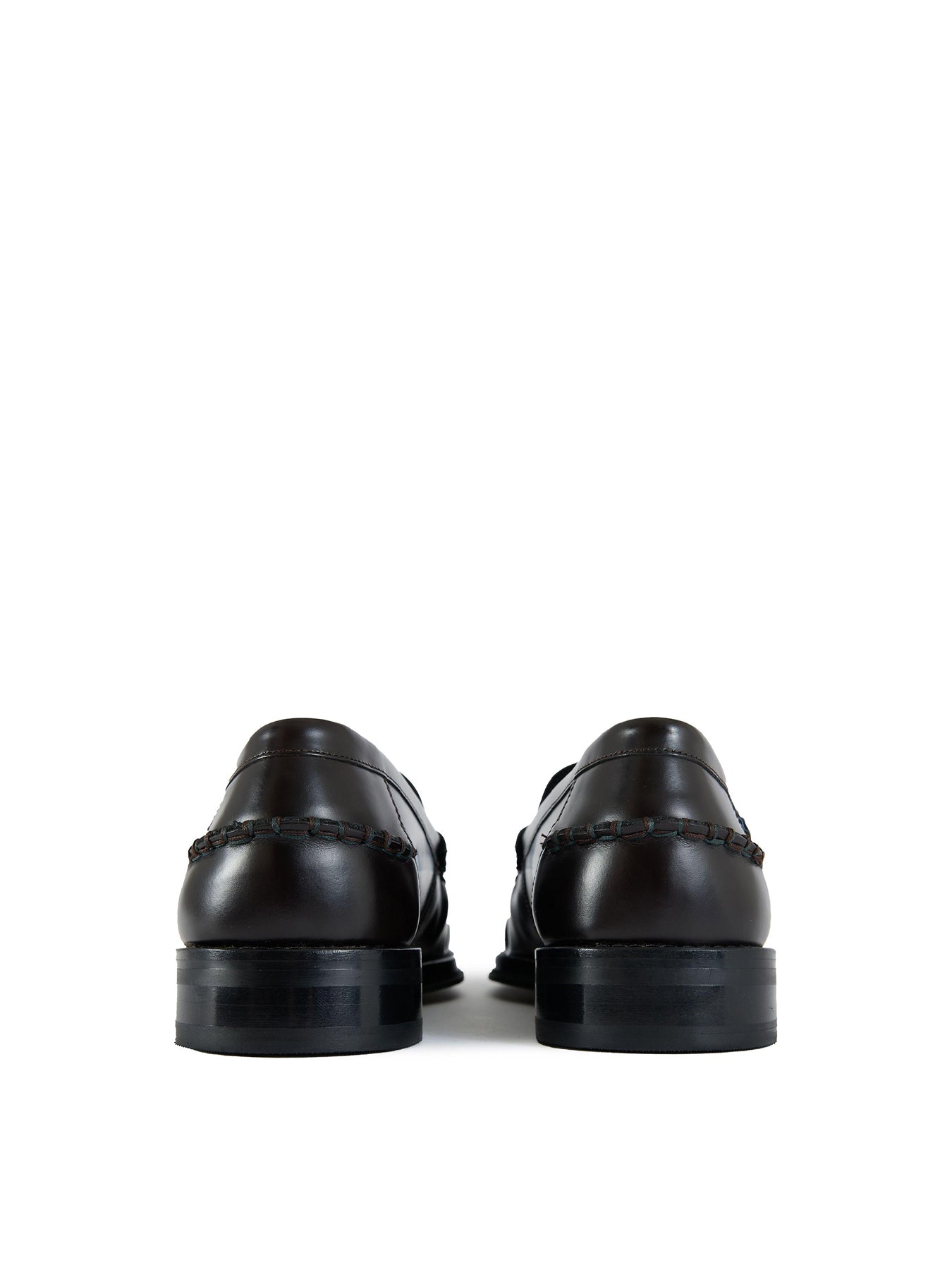 Breton Leather Loafers Black