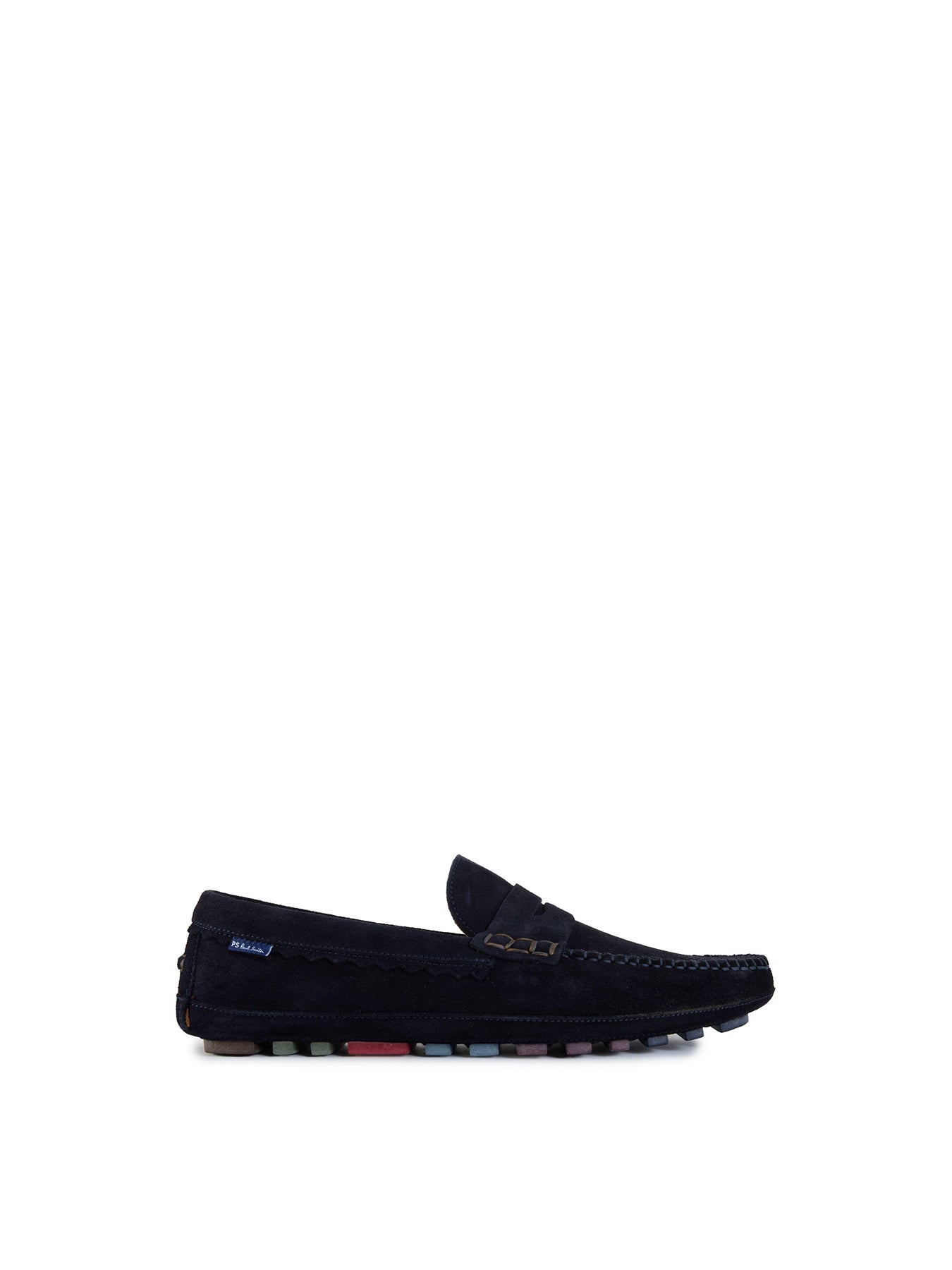 Jenson Suede Driving Shoes Blue