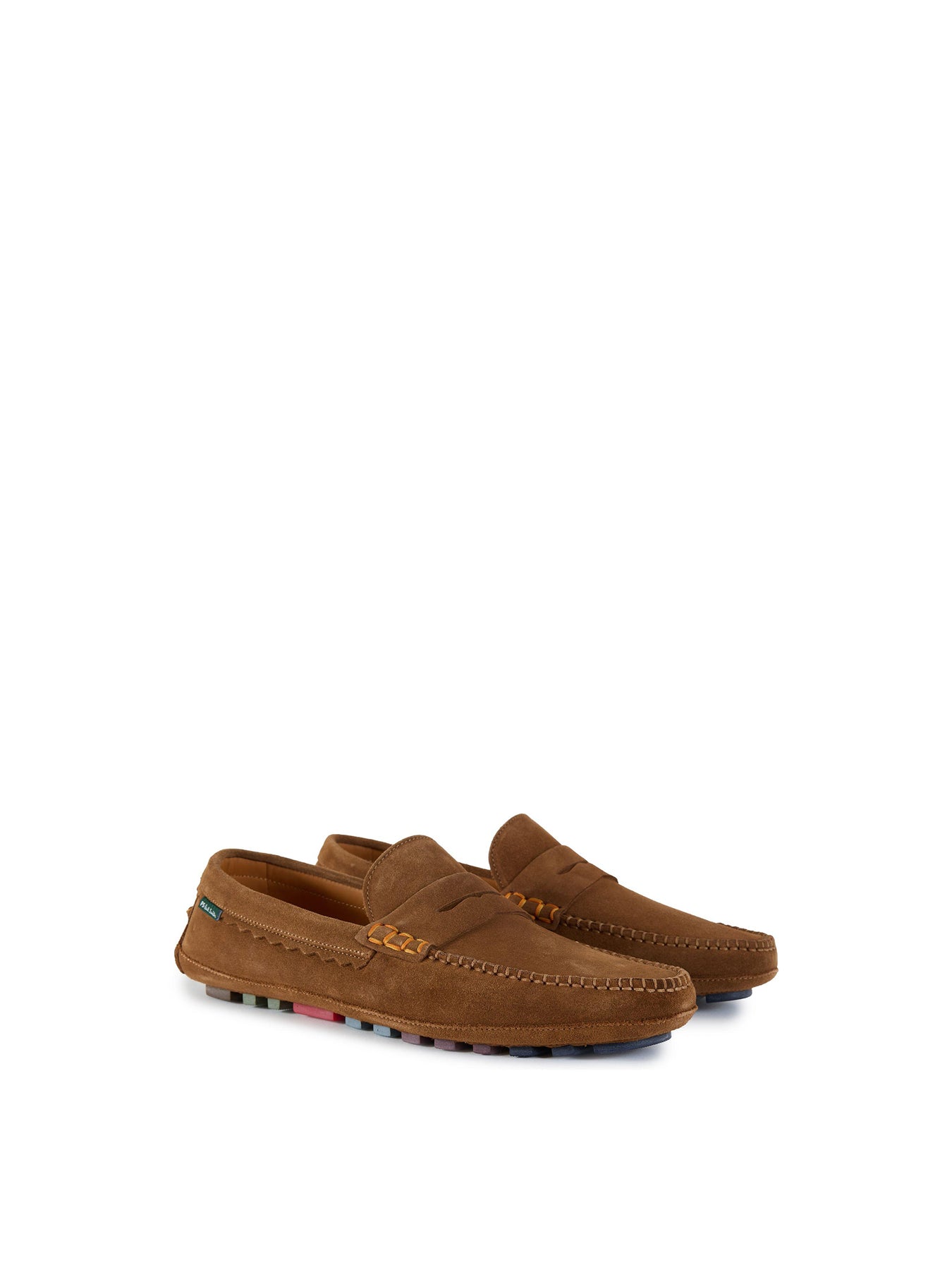 Jenson Suede Driving Shoes Tan