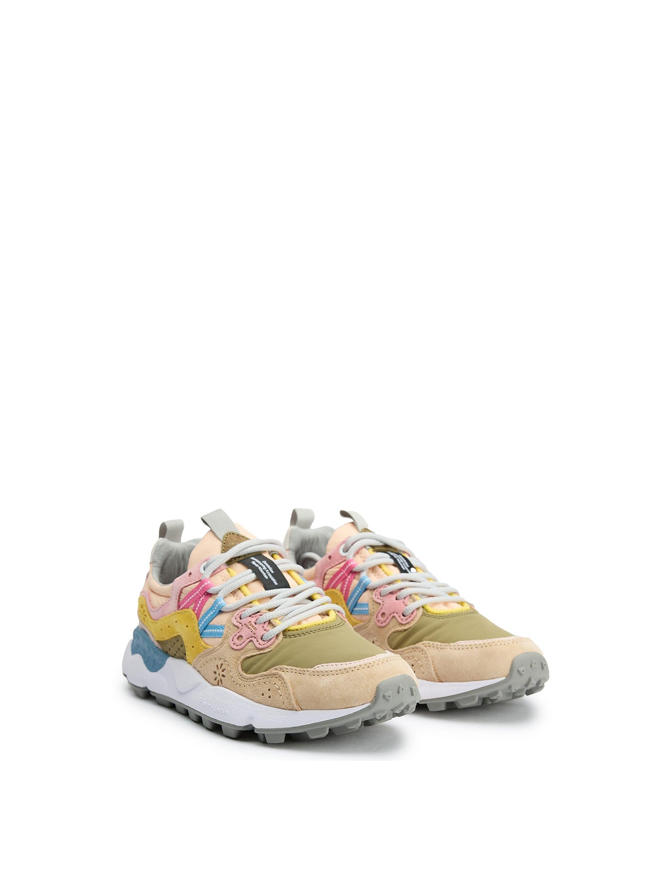 Yamano 3 Suede Trainers Neutral