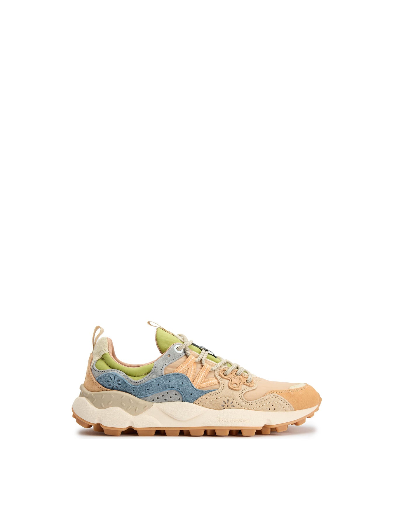 Yamano 3 Uni Suede Trainers Beige