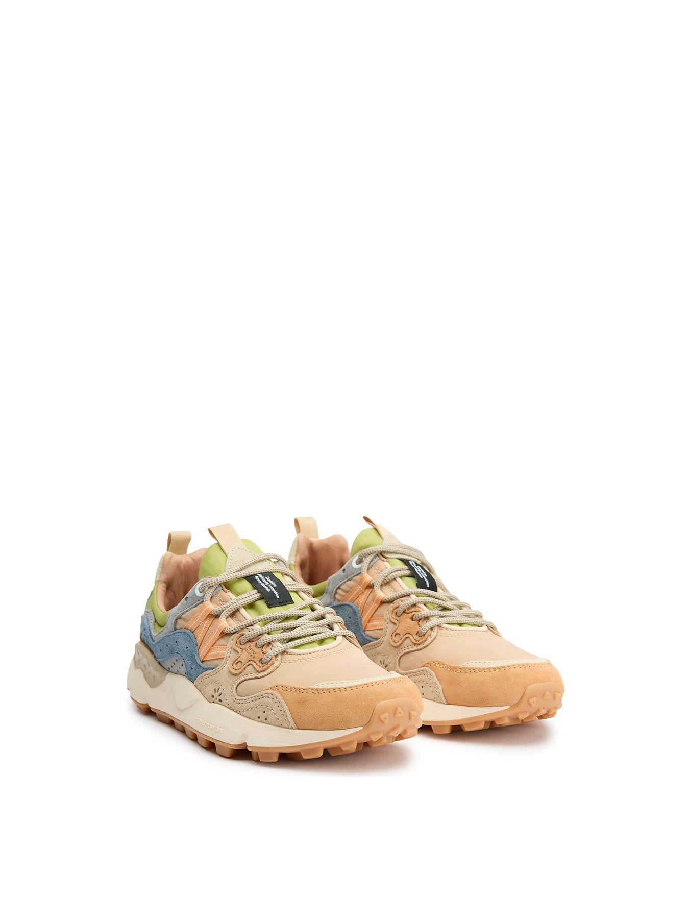 Yamano 3 Uni Suede Trainers Beige